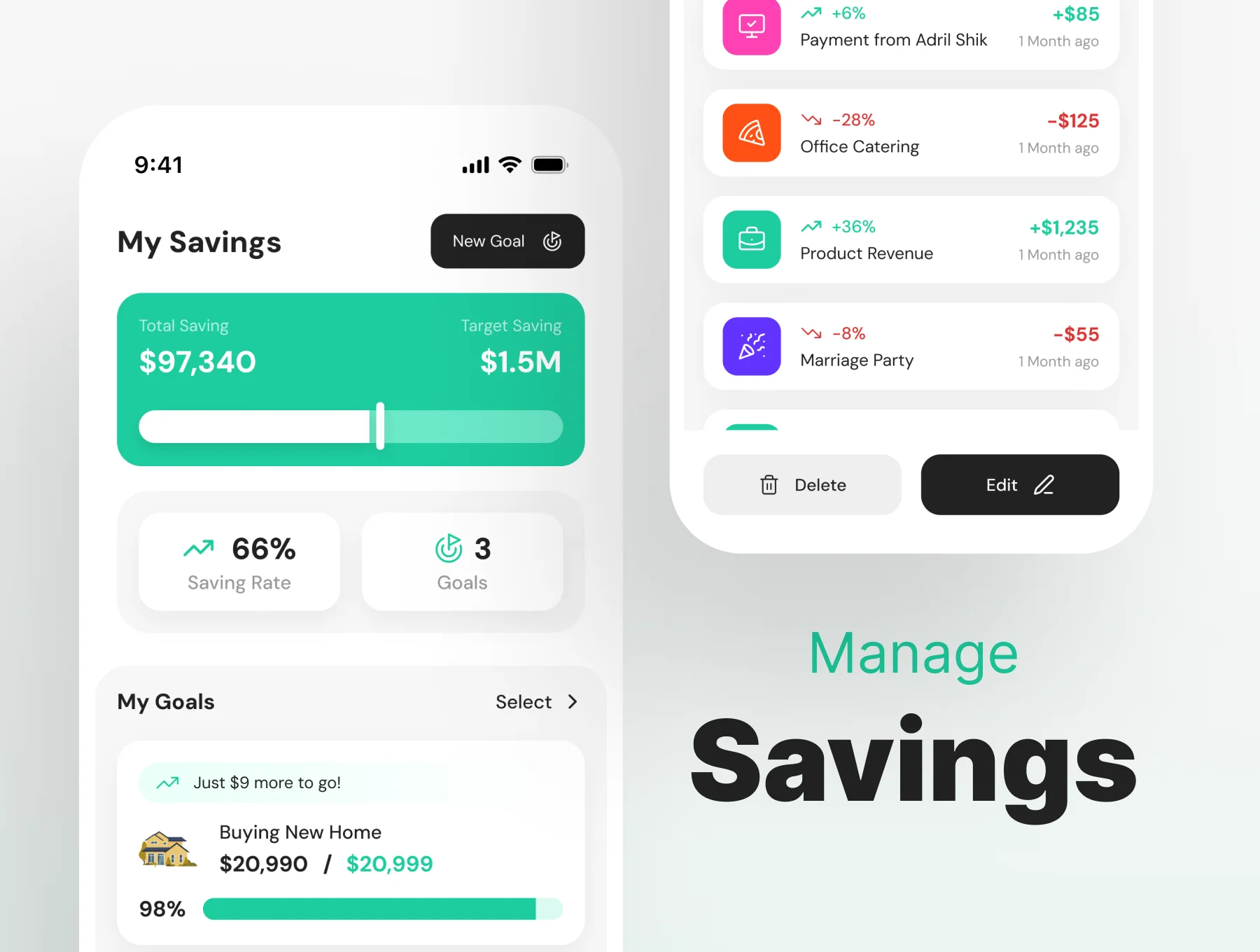 Trackfinz Personal Finance & Budgeting App 3