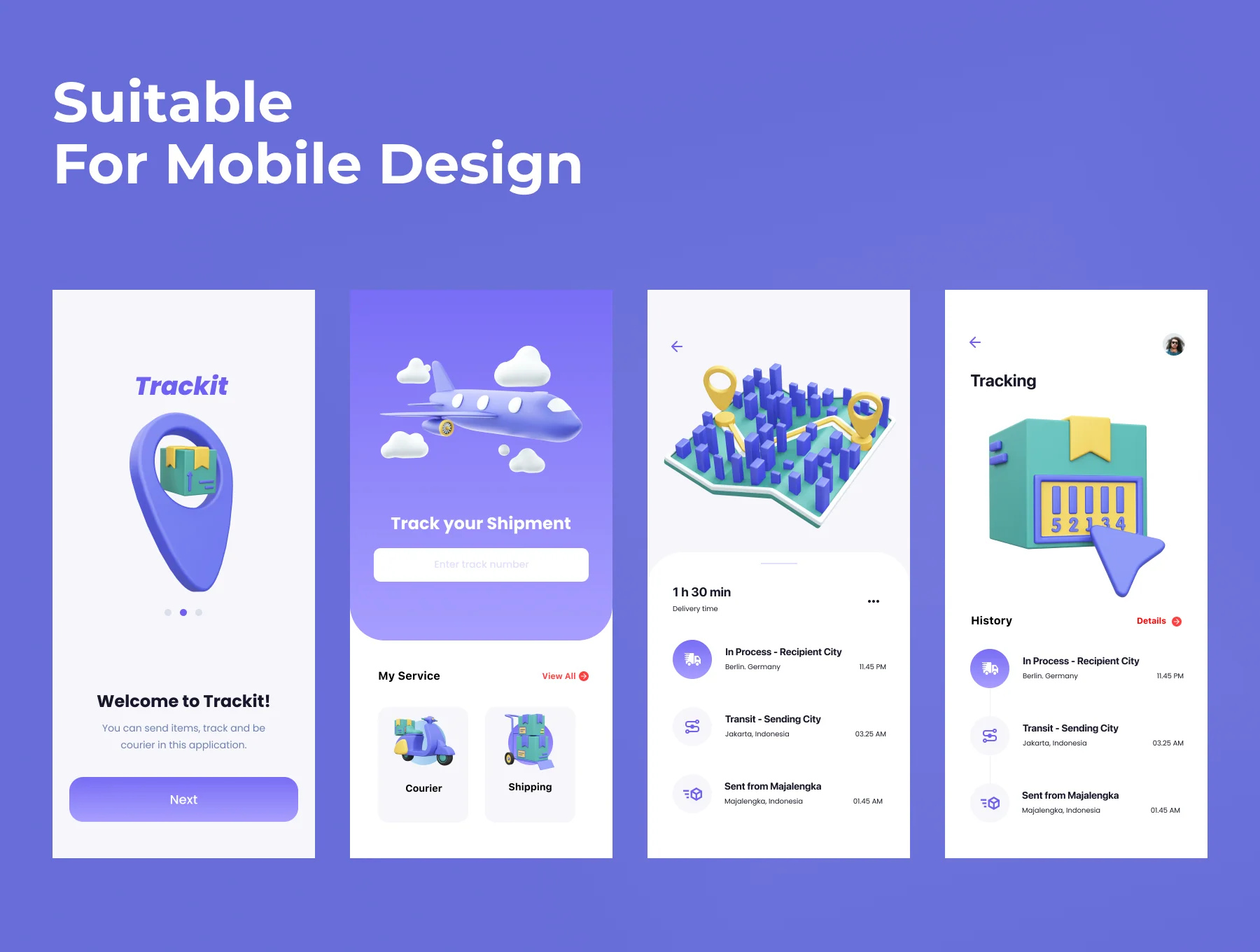 Tracking & Delivery 3D Icon Set 5