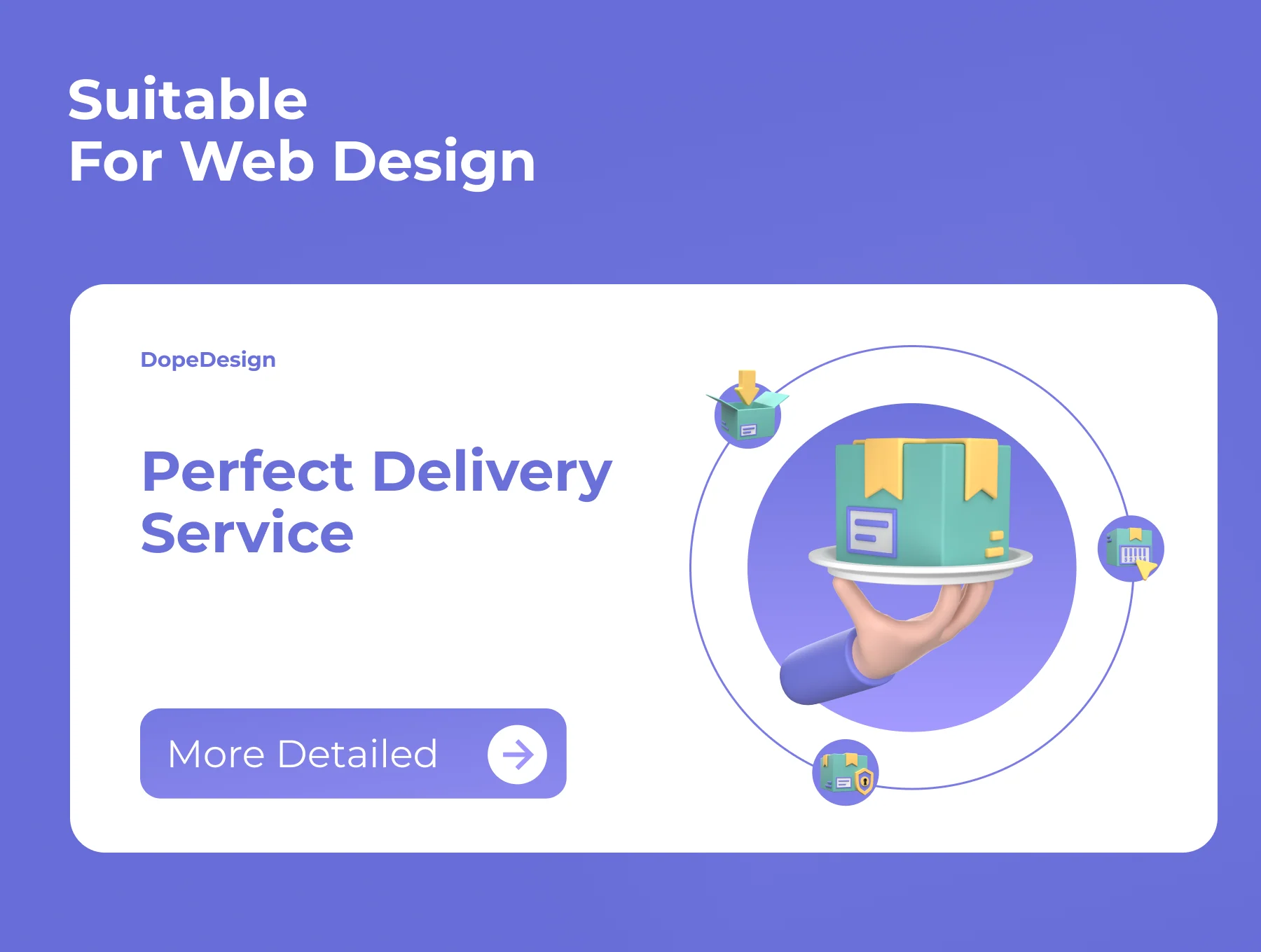 Tracking & Delivery 3D Icon Set 6