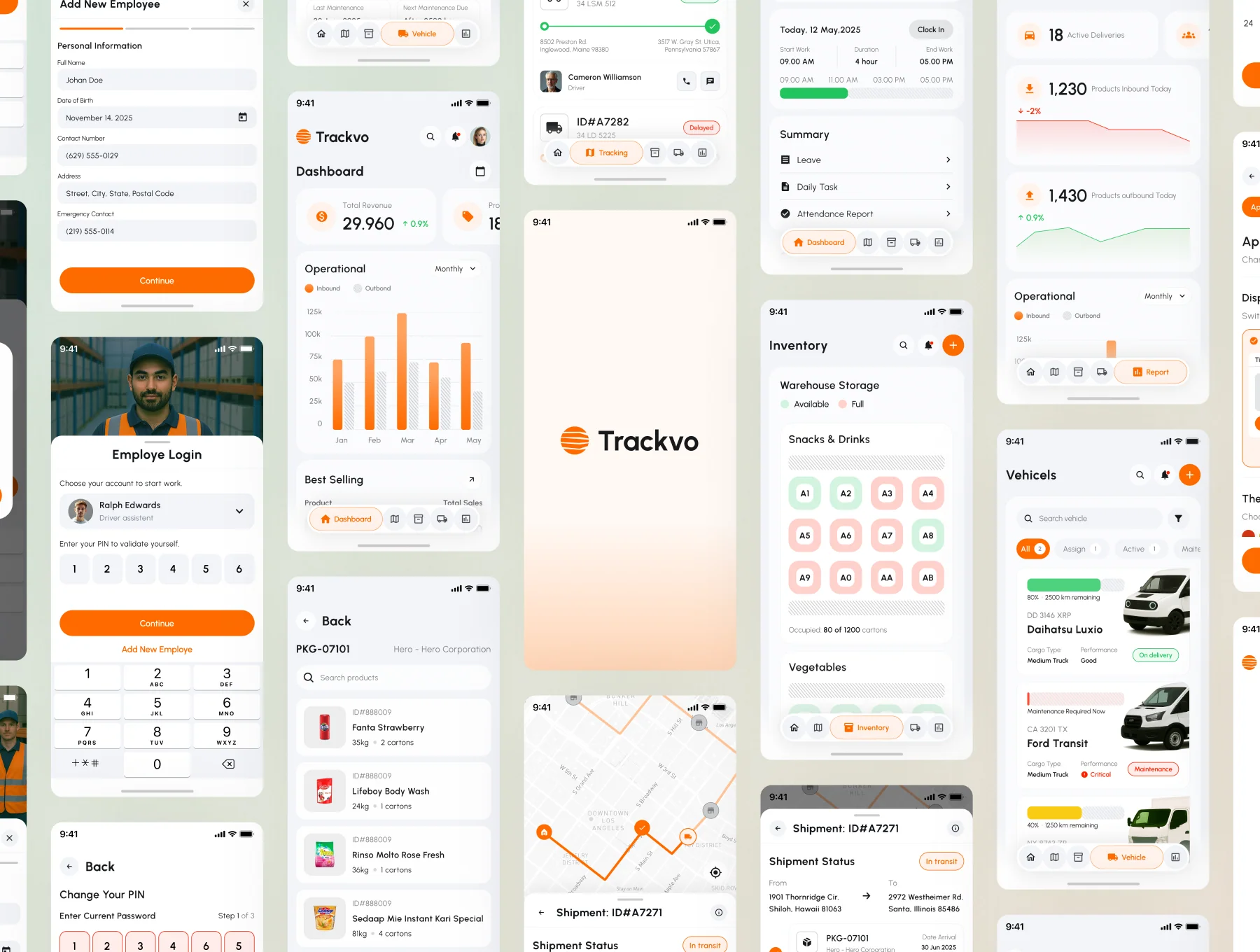 Trackvo - SAAS Warehouse Management UI Kit 9