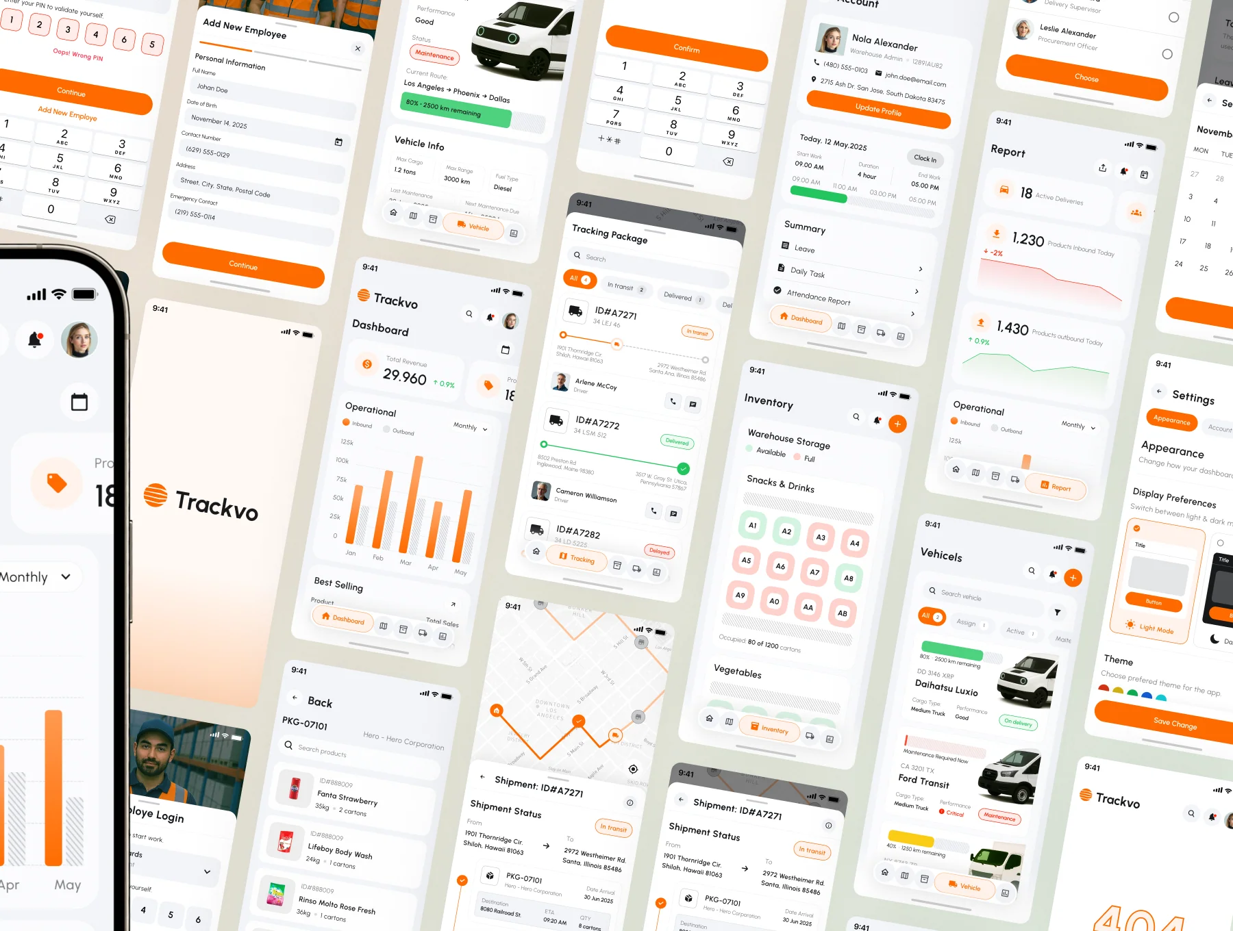 Trackvo - SAAS Warehouse Management UI Kit 2