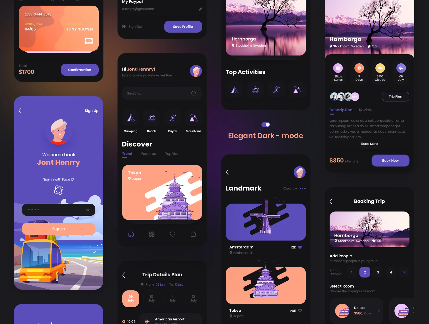 Tracoo - Travel App UI Kit 5