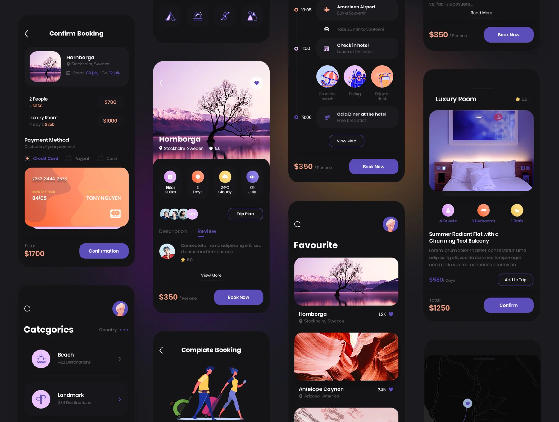 Tracoo - Travel App UI Kit 7