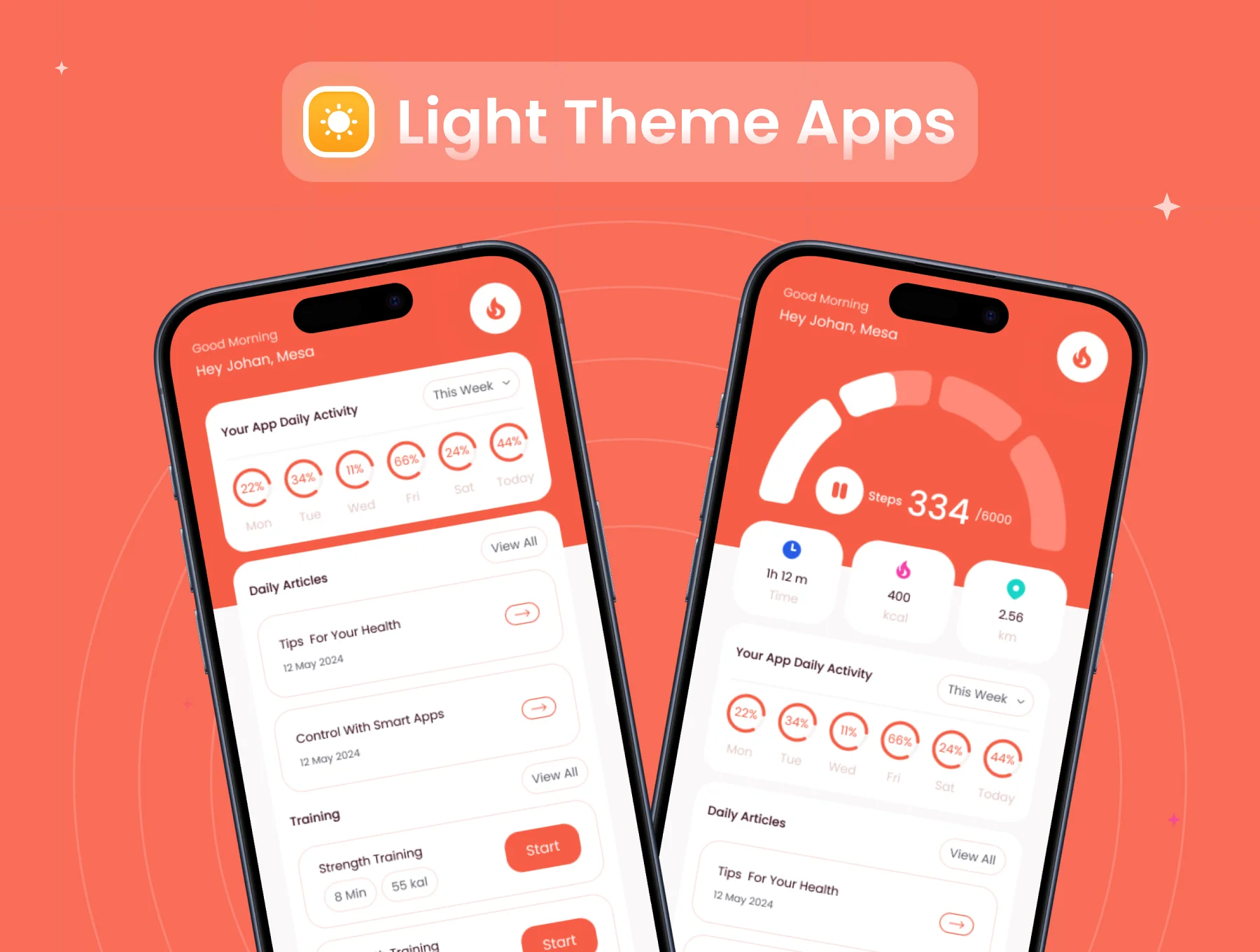 Tracty - tracker step Apps UI Kits 3