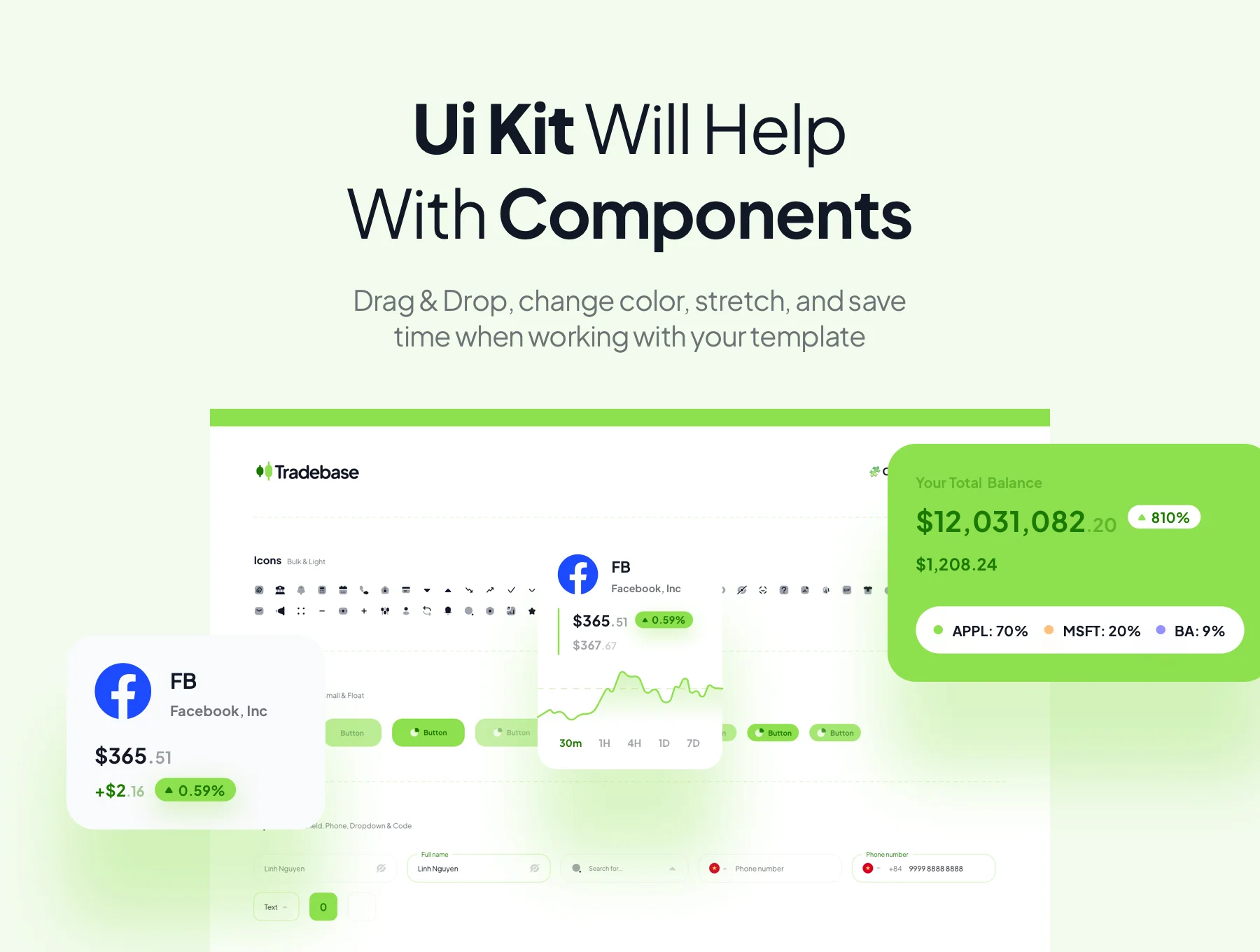 Tradebase - Stock App UI Kit 5