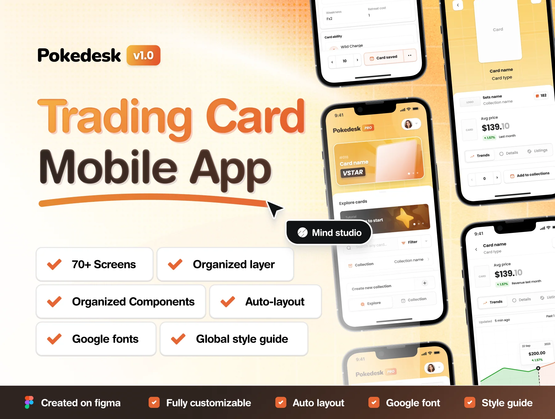 Pokedesk - Trading Card Mobile App