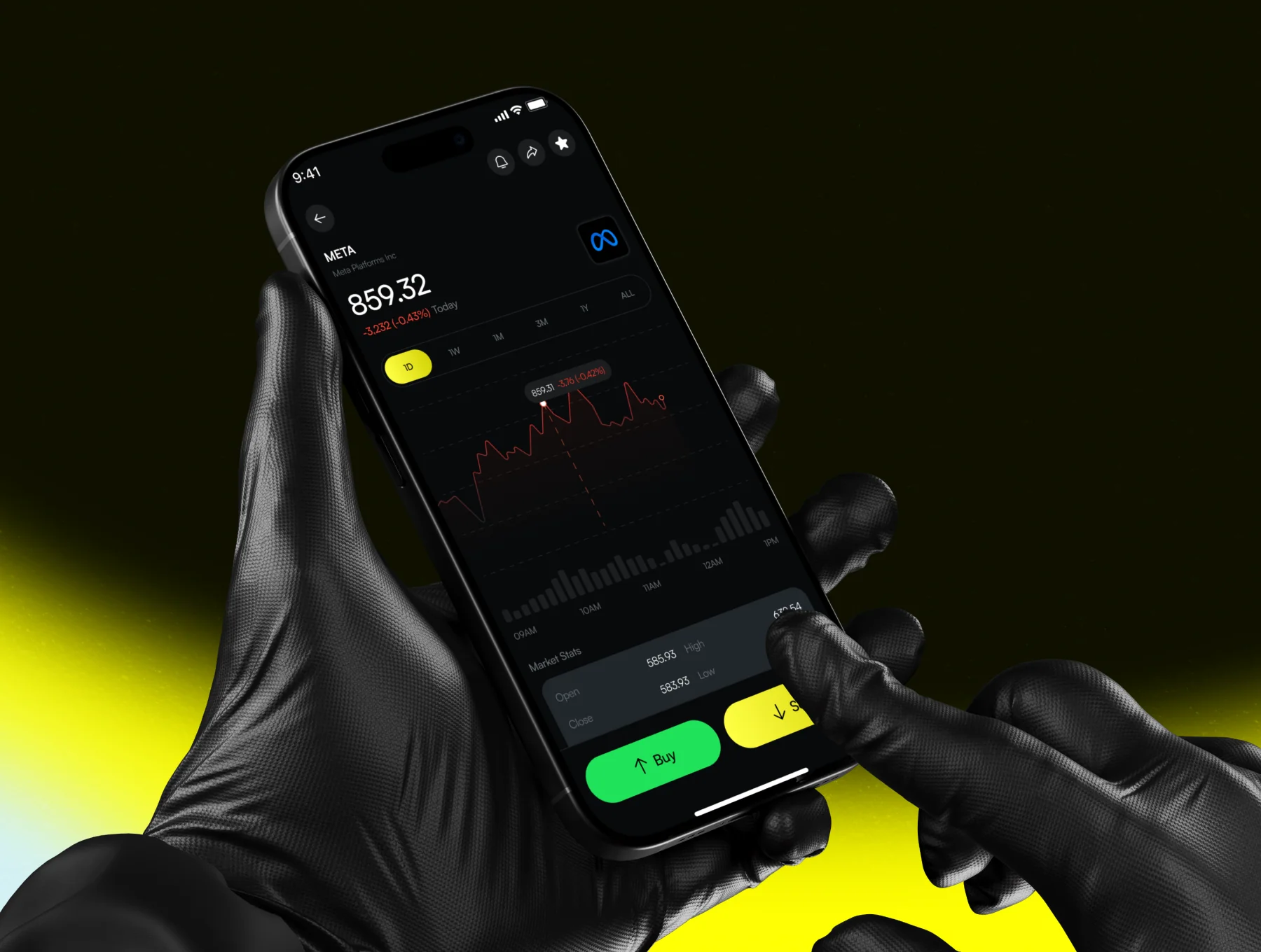 TradingView - AI Stock Trading Mobile App UI KIT 5