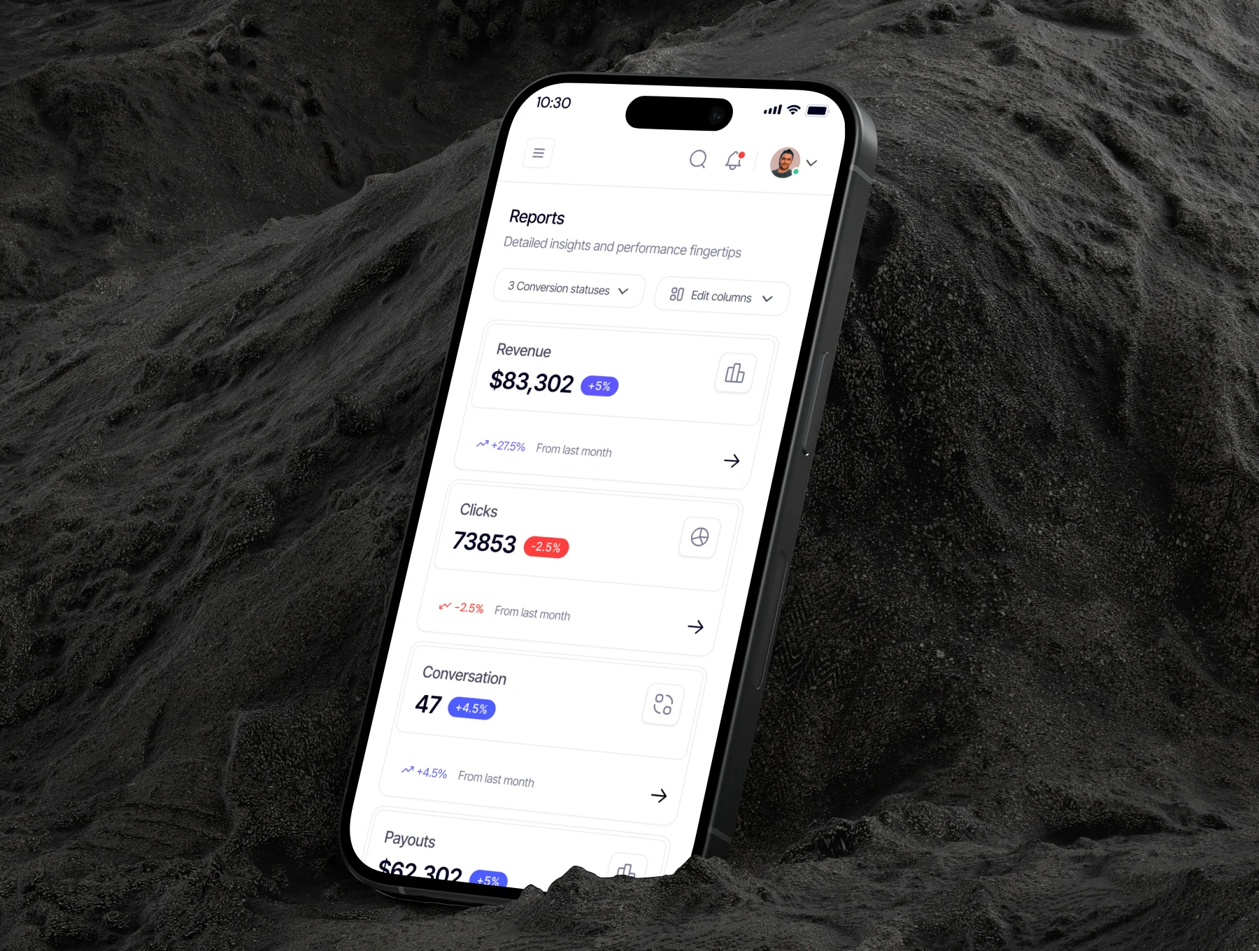 Trakr - Affiliate Marketing SaaS UI Kit 6