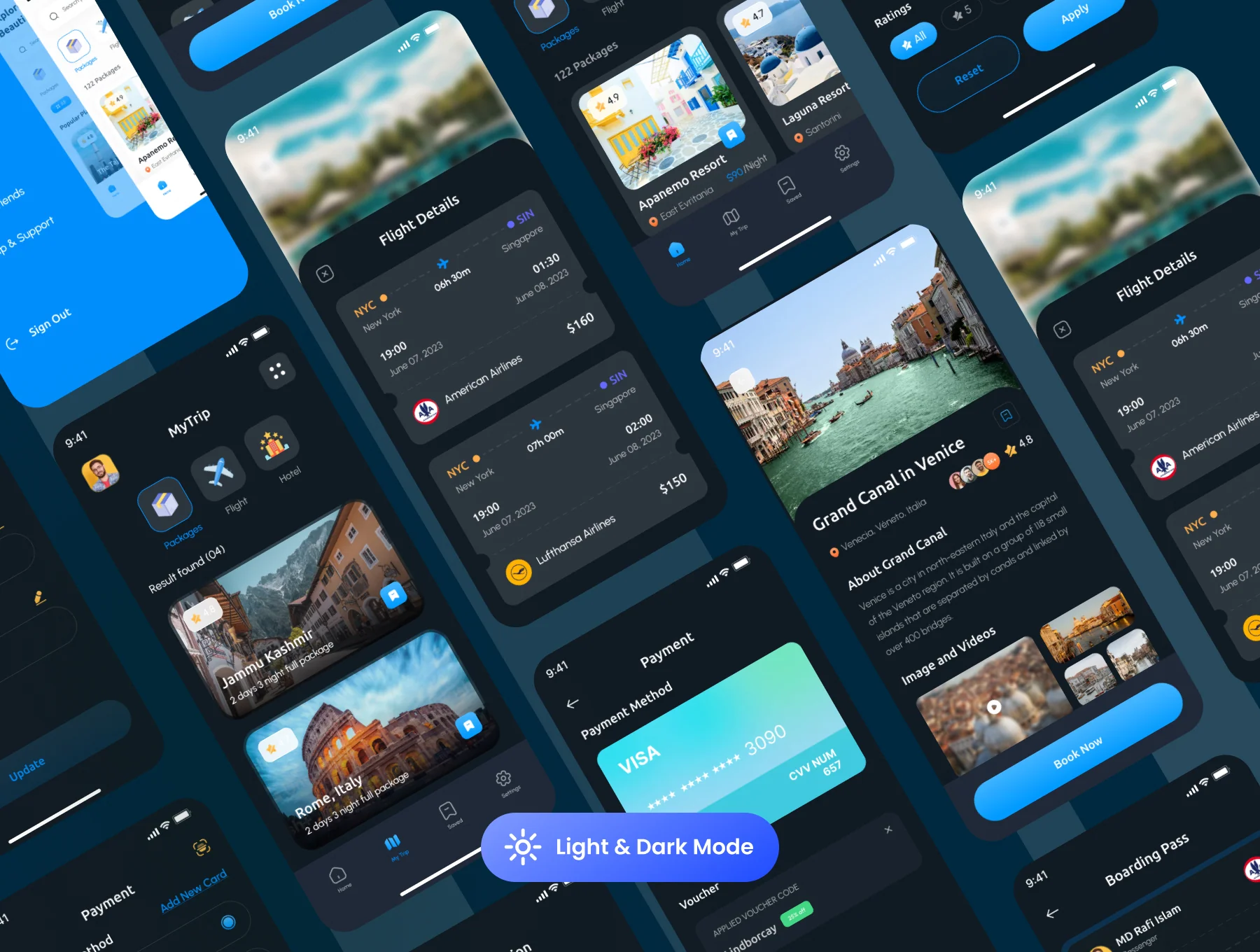 Tralto - Travel App UI Kit 6