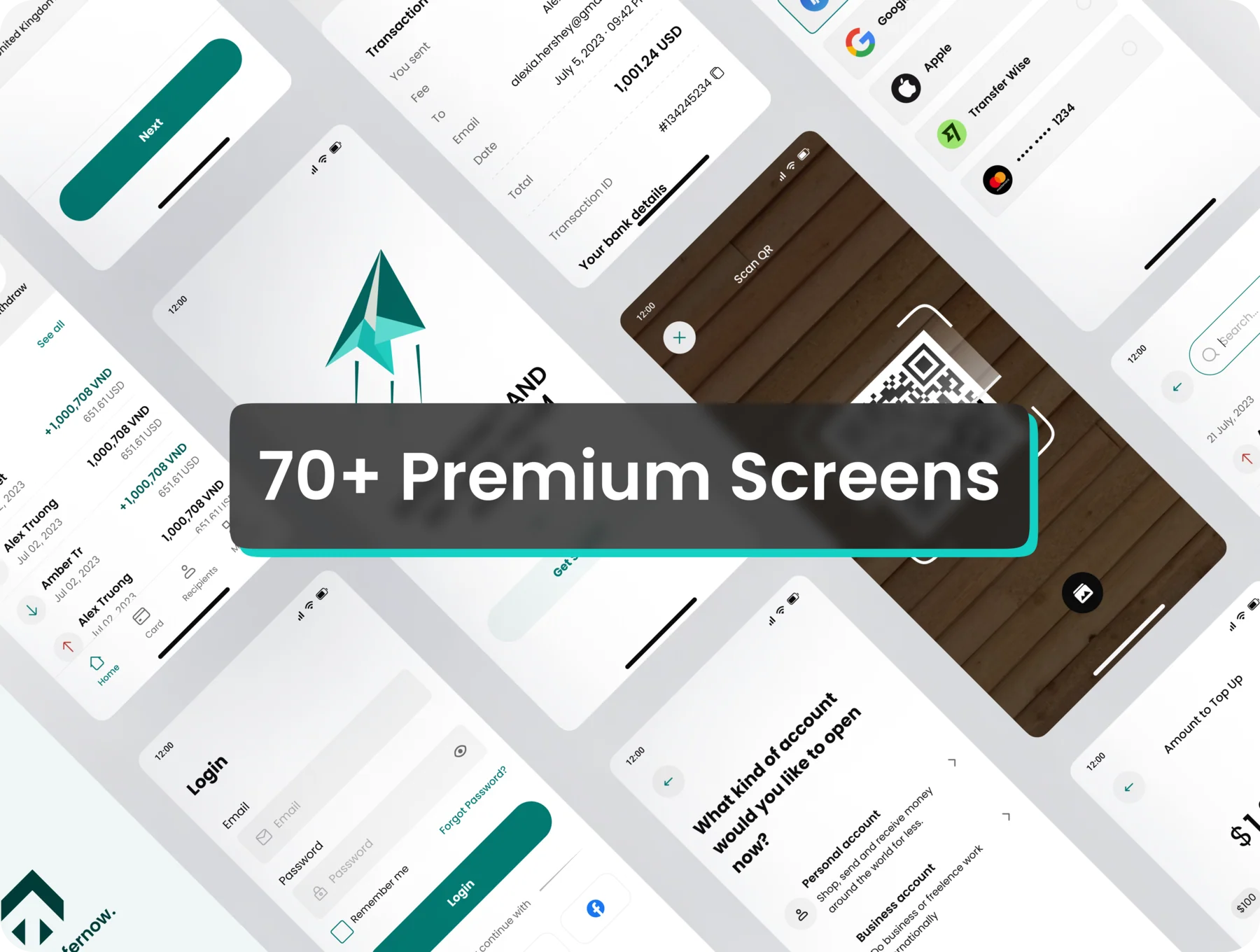 Transfer Now-Money Transfer App UI Kit 3