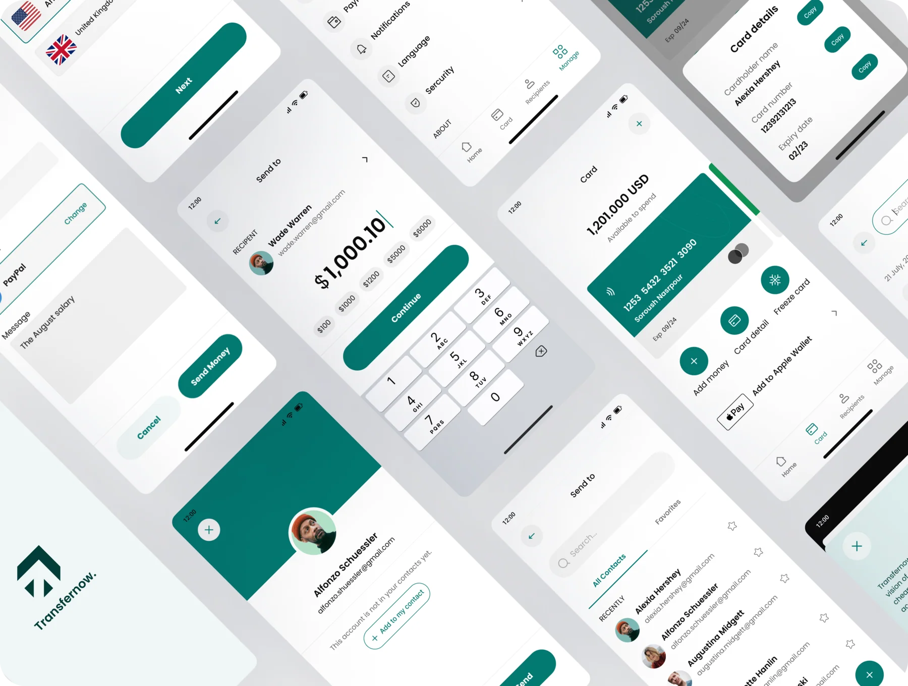 Transfer Now-Money Transfer App UI Kit 4
