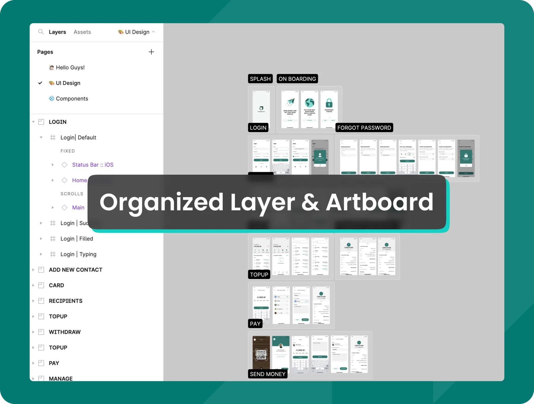 Transfer Now-Money Transfer App UI Kit 7