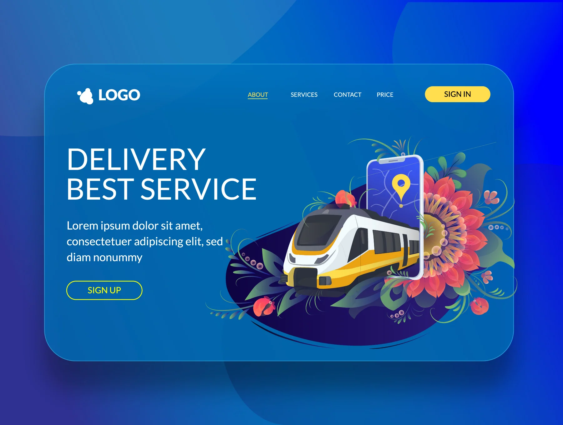 Transport & Delivery 5 illustration for UI Kit