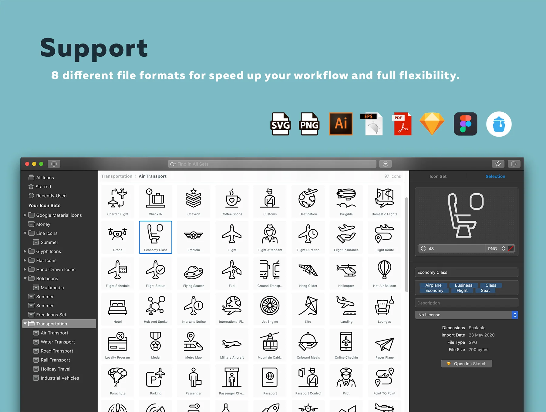 Transportation Icons 5