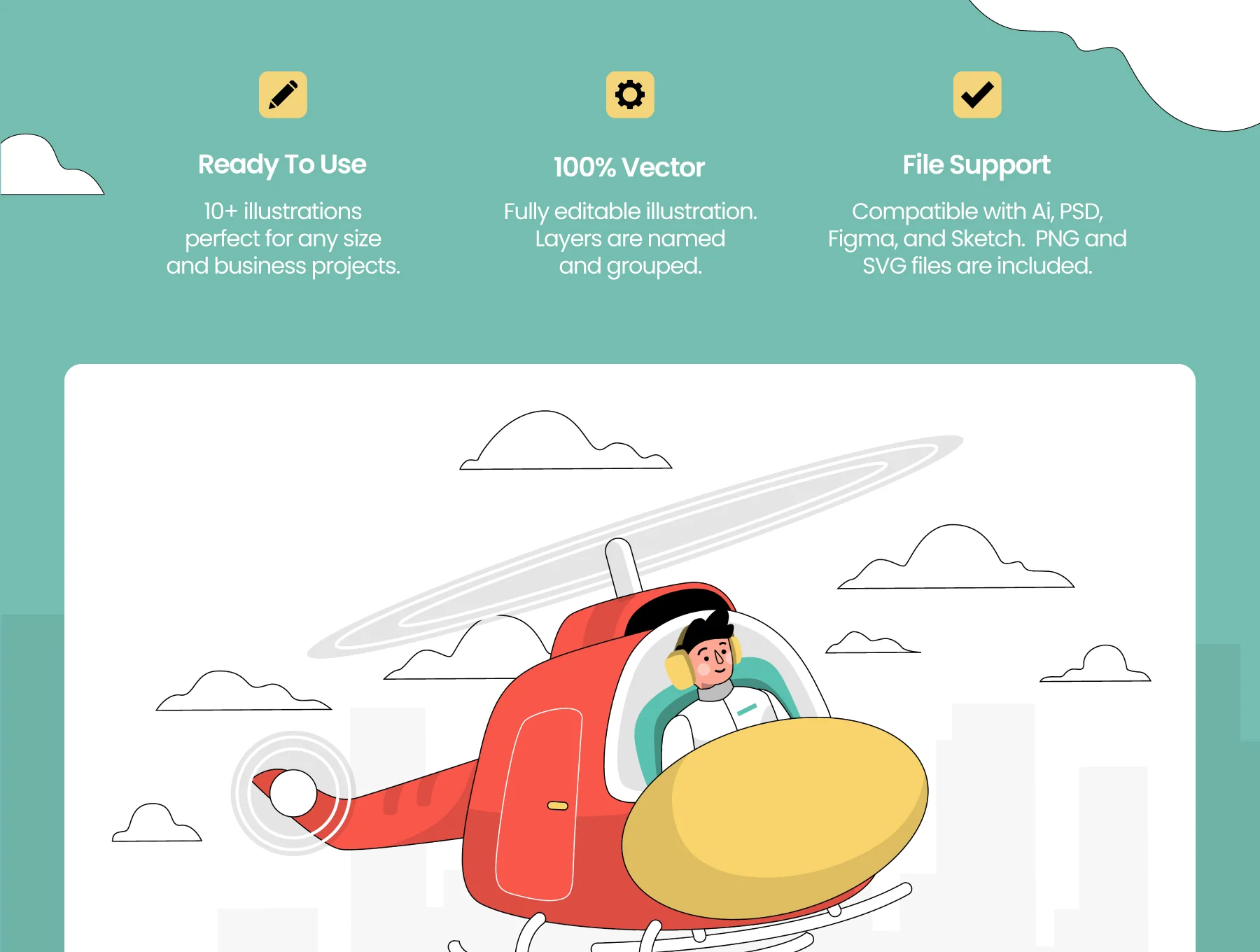 Transportation Illustration Pack 2