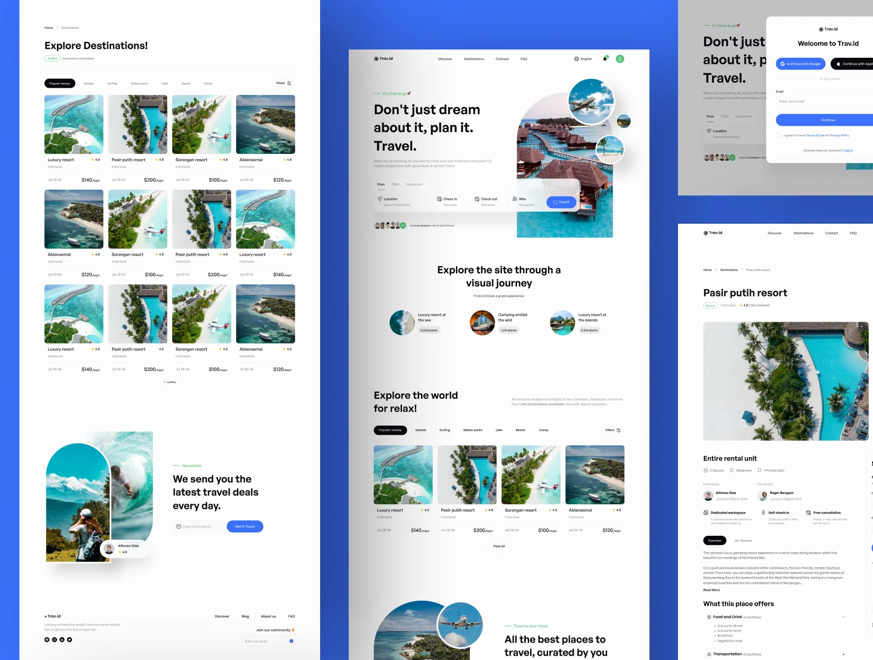 Trav - Travel Web Templates 6