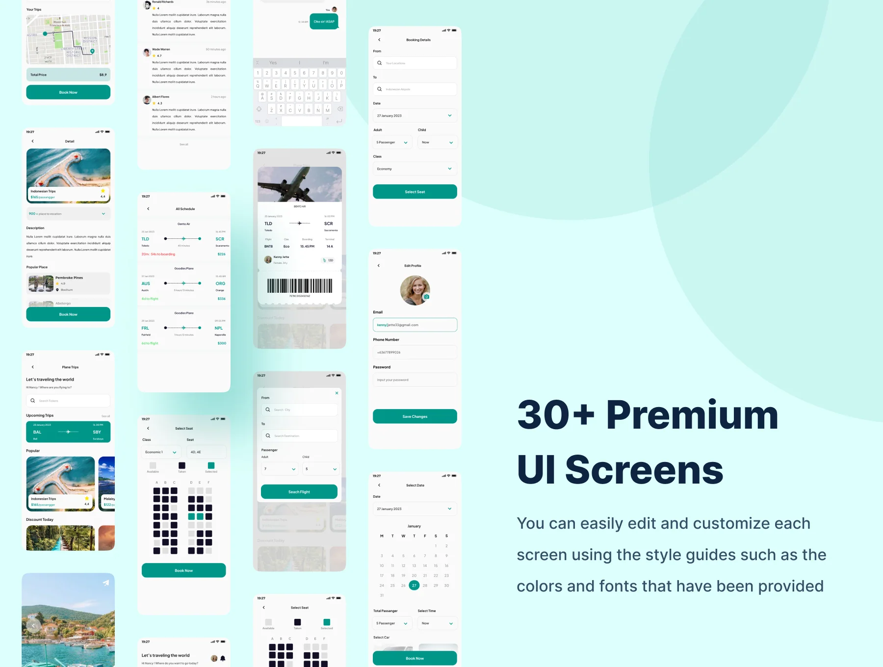 TravDot - Travel Mobile App UI Kits 3