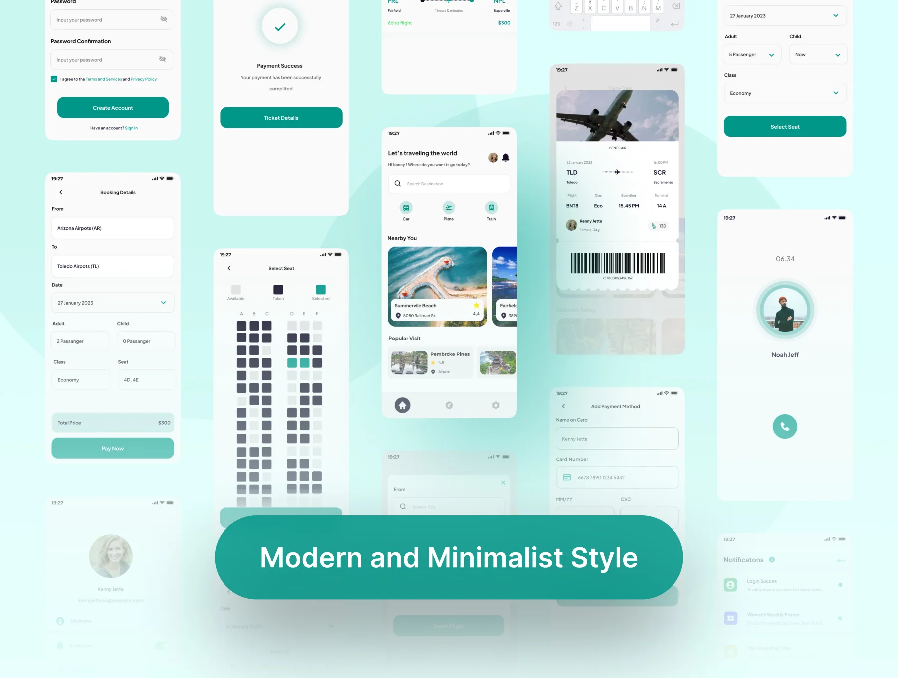 TravDot - Travel Mobile App UI Kits 6