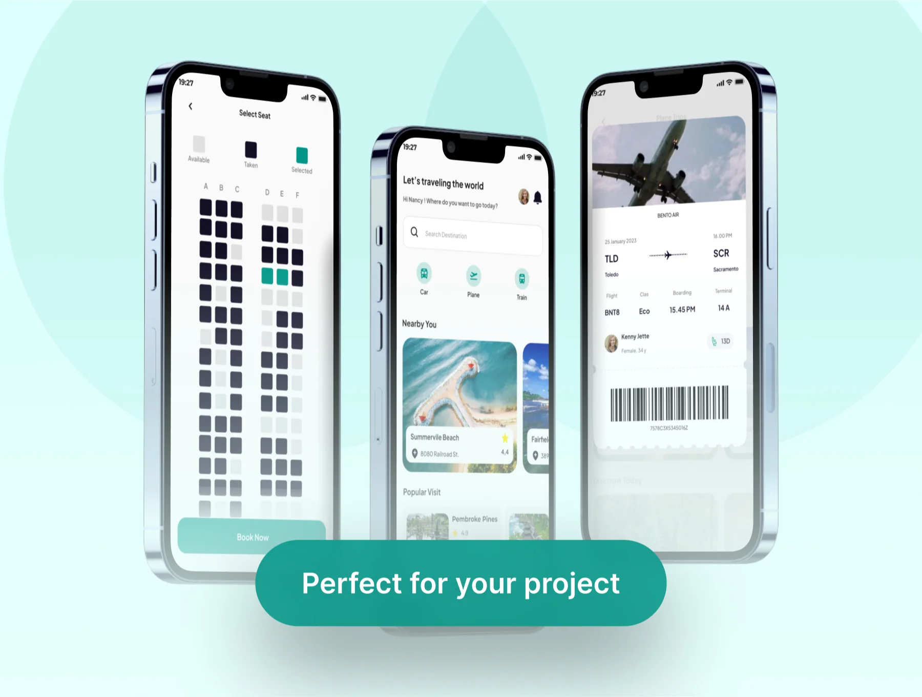TravDot - Travel Mobile App UI Kits 7