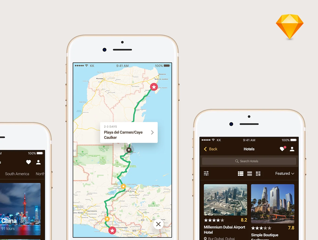 Trave UI Kit 2