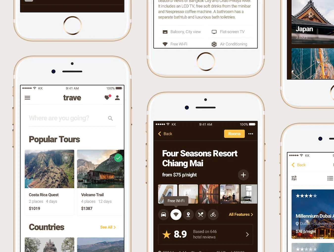 Trave UI Kit 3