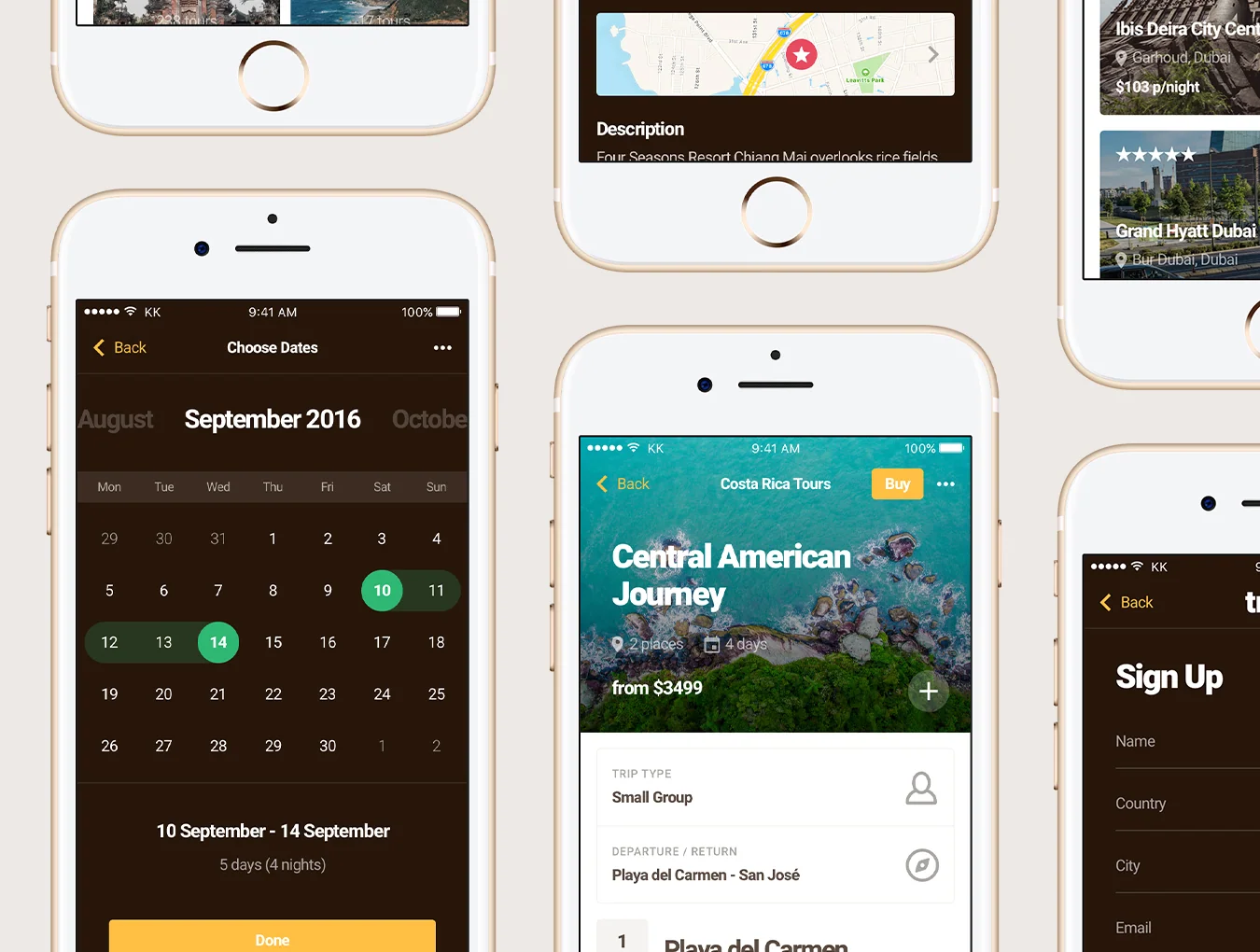 Trave UI Kit 5