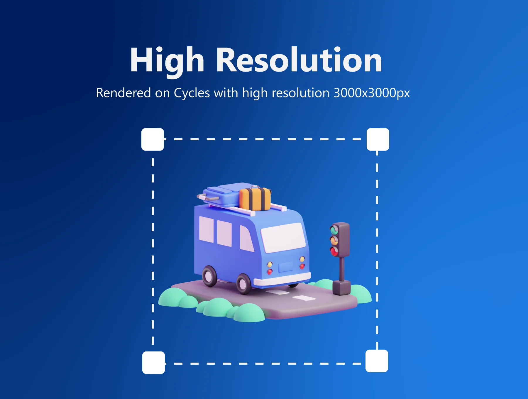 Travel 3D Icon Pack 2