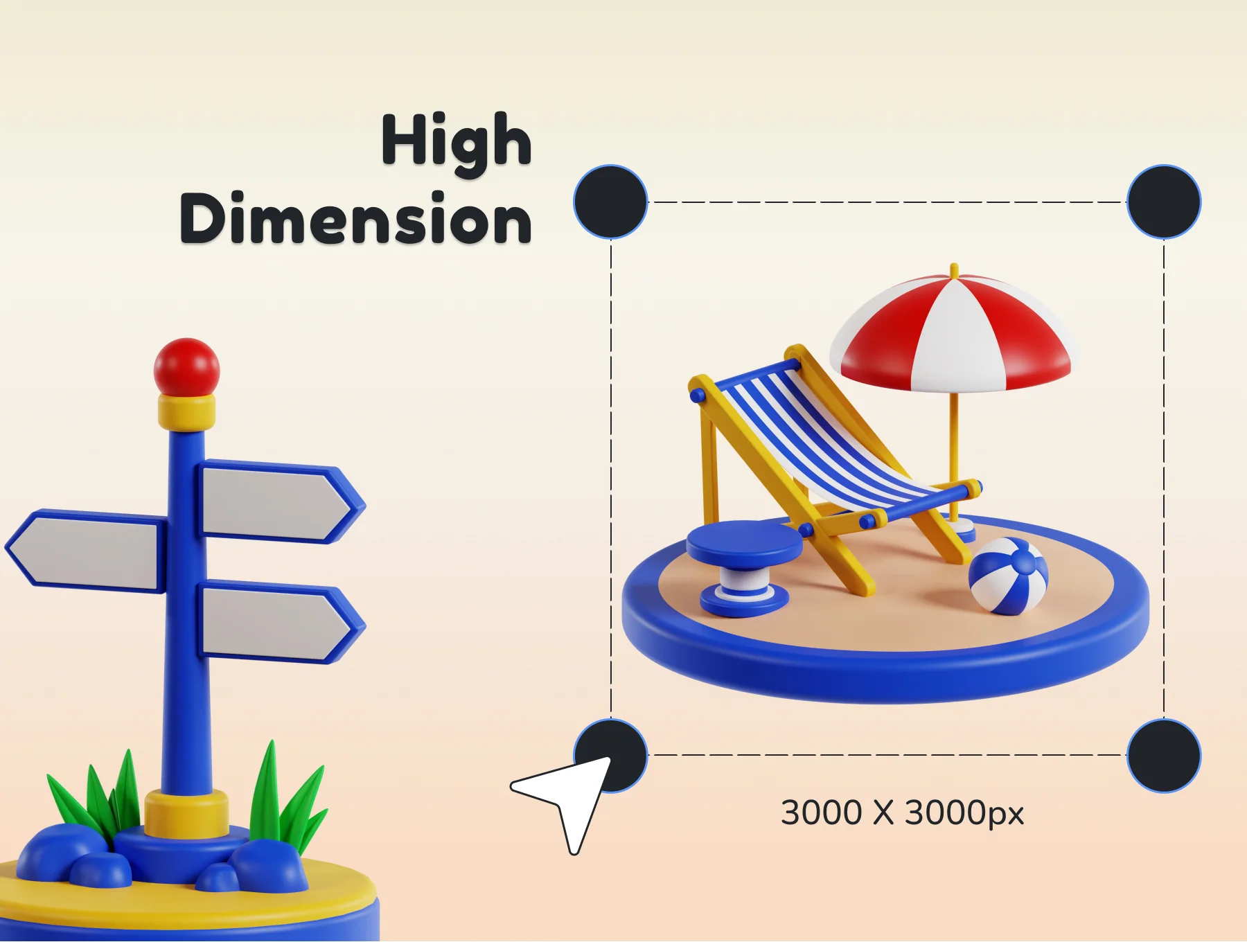 Travel and Holiday 3D Icon Pack 2