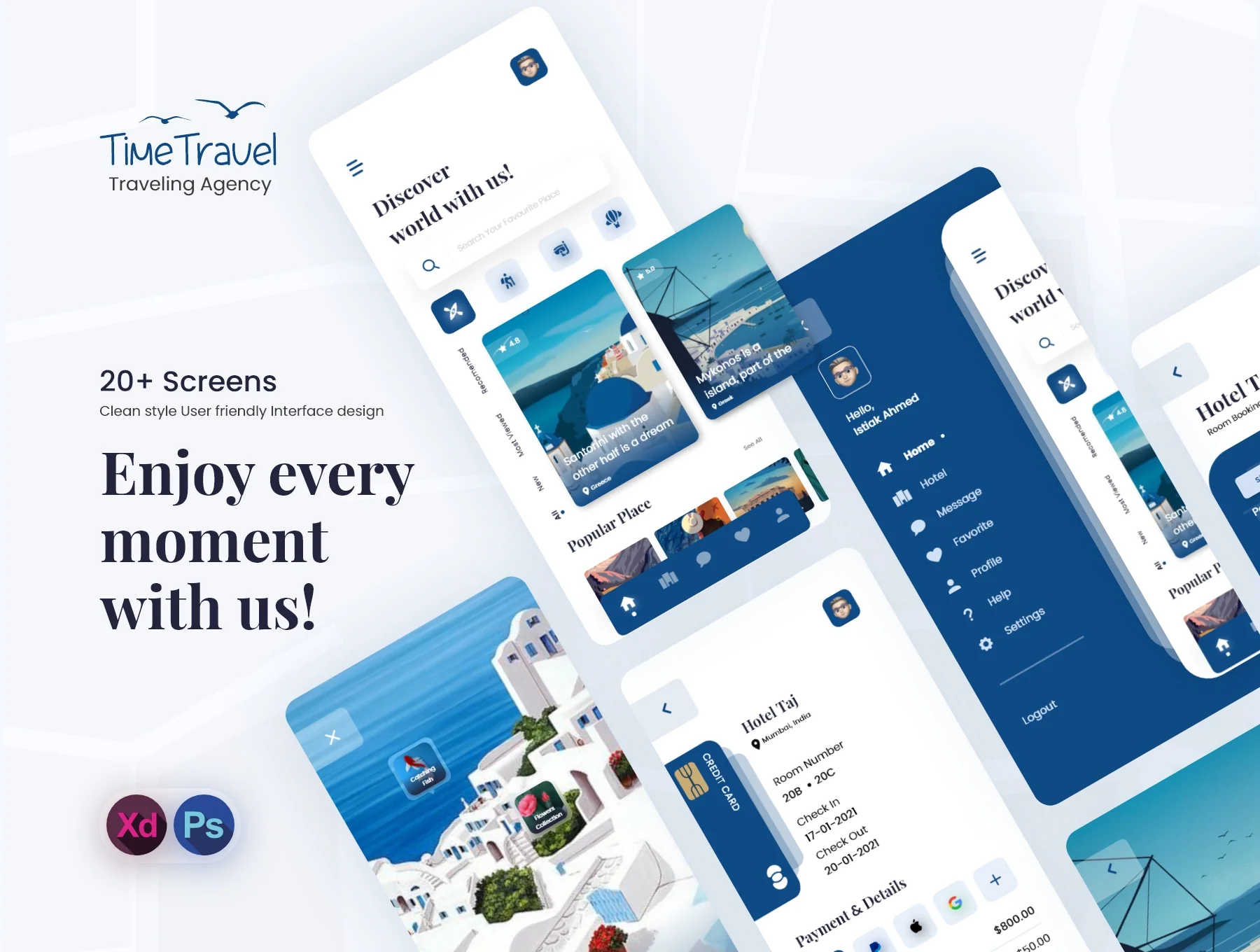 Travel and Hotel service - Mobile App
