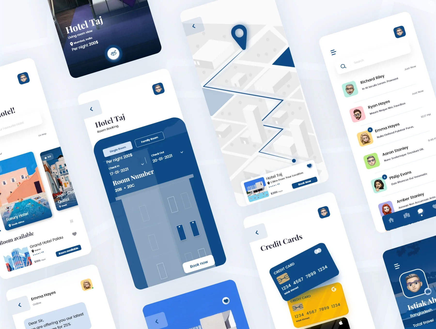 Travel and Hotel service - Mobile App 4