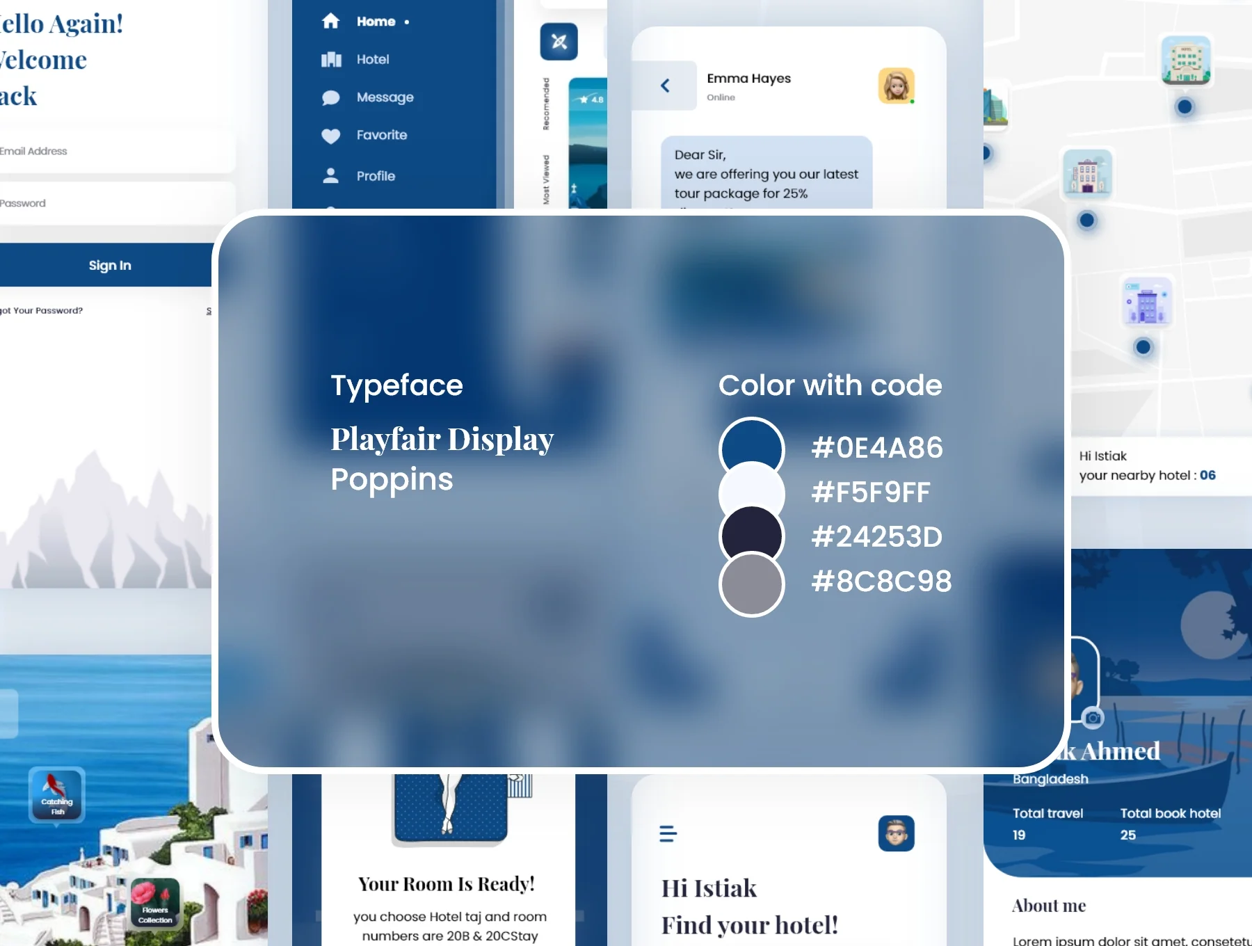 Travel and Hotel service - Mobile App 6