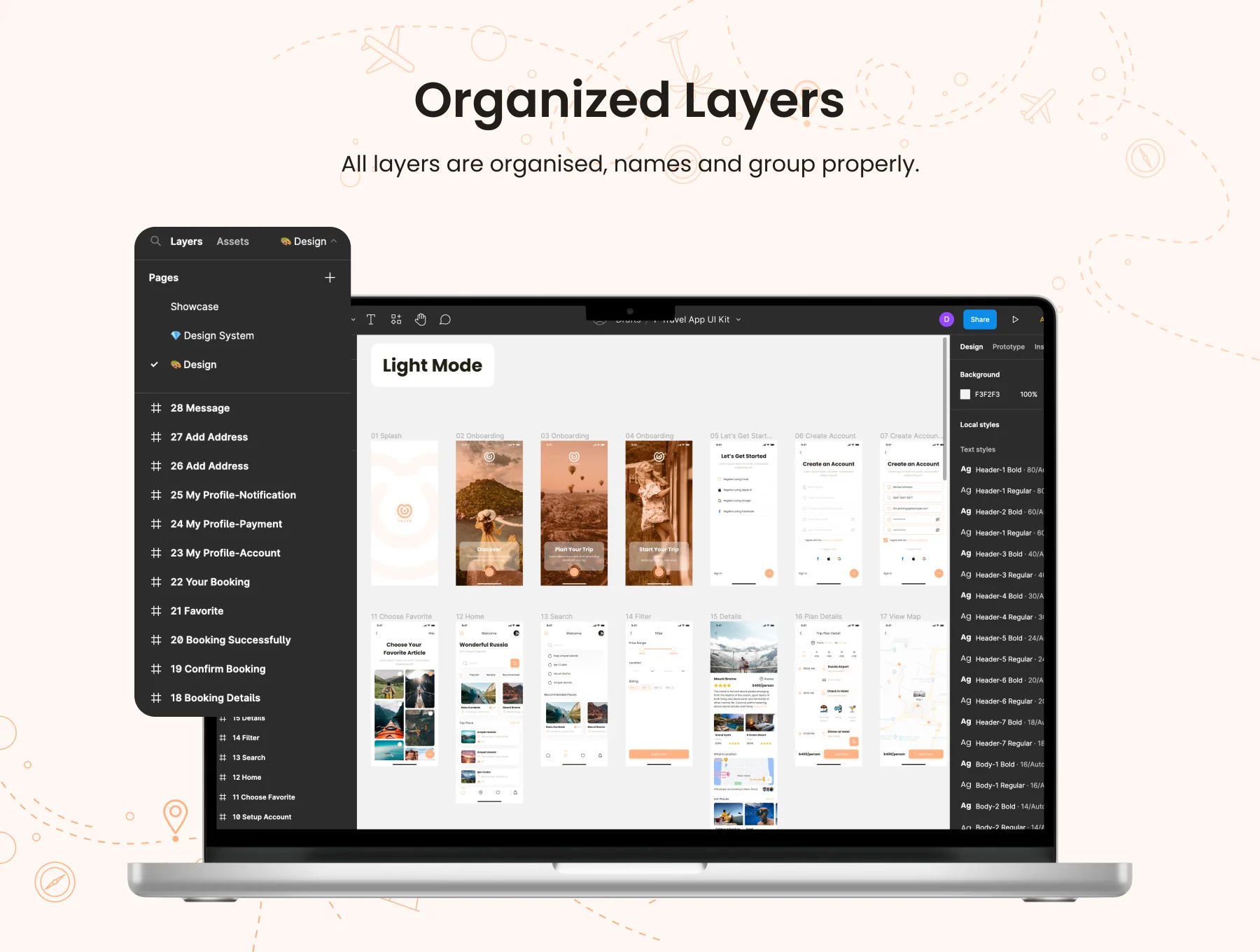 Travel App UI Kit 3