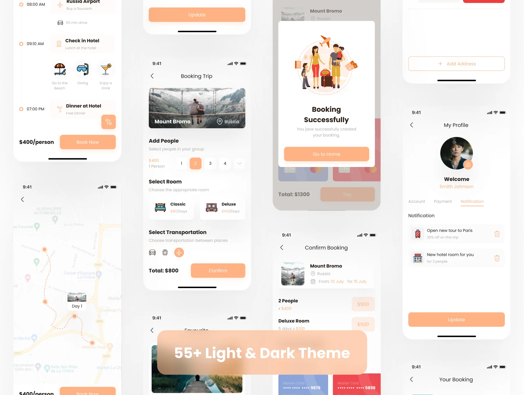 Travel App UI Kit 6