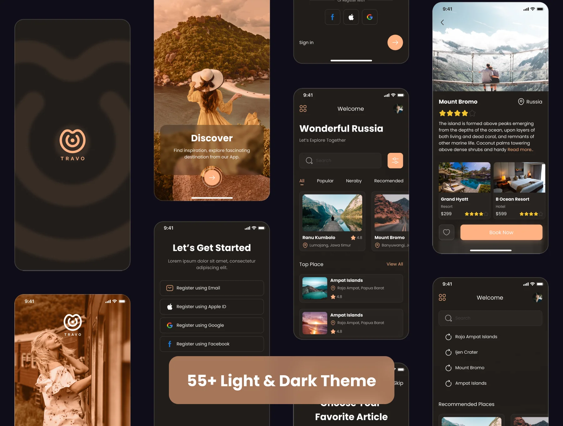 Travel App UI Kit 7