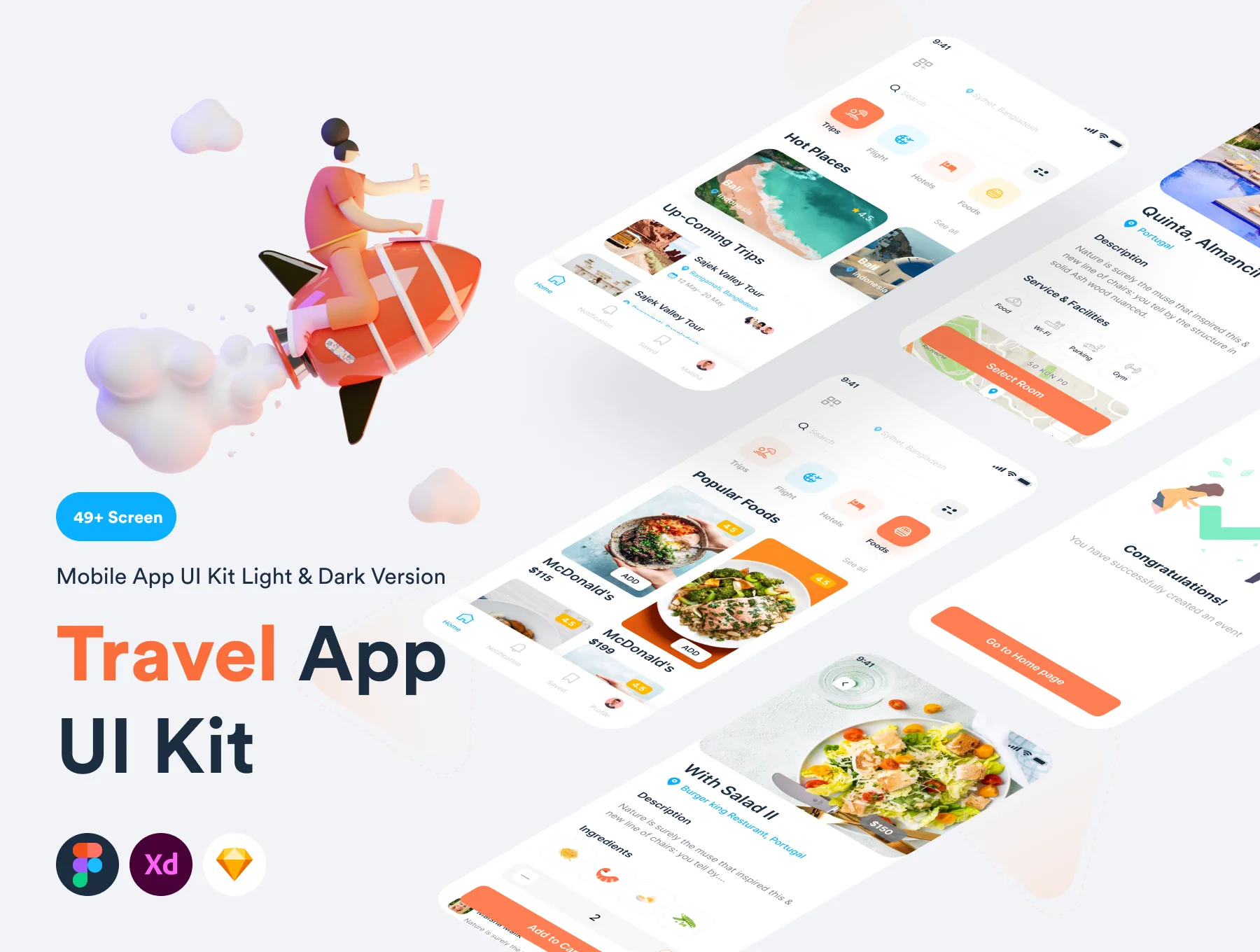 Travel App UI Kit ✈️ 5
