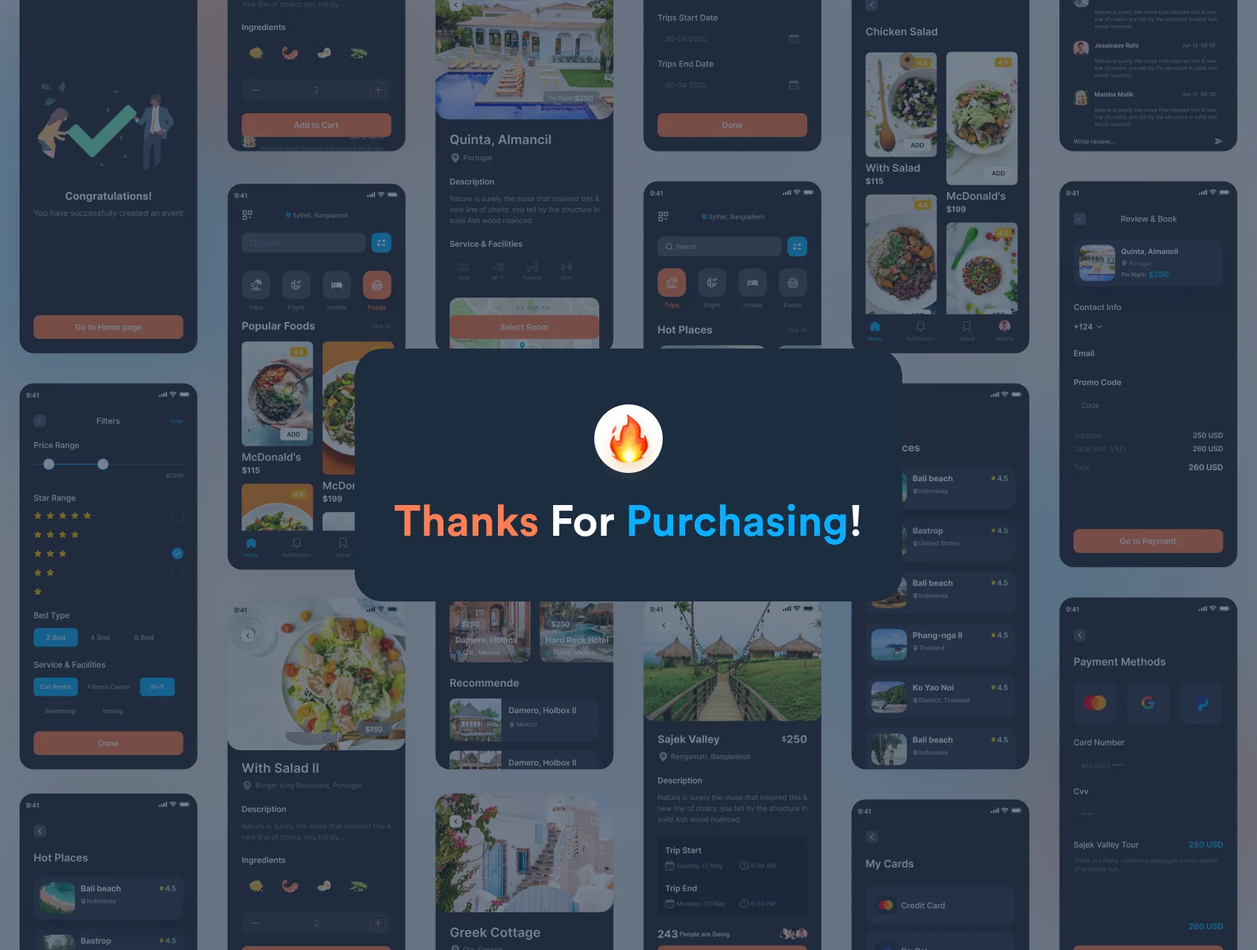 Travel App UI Kit ✈️ 8