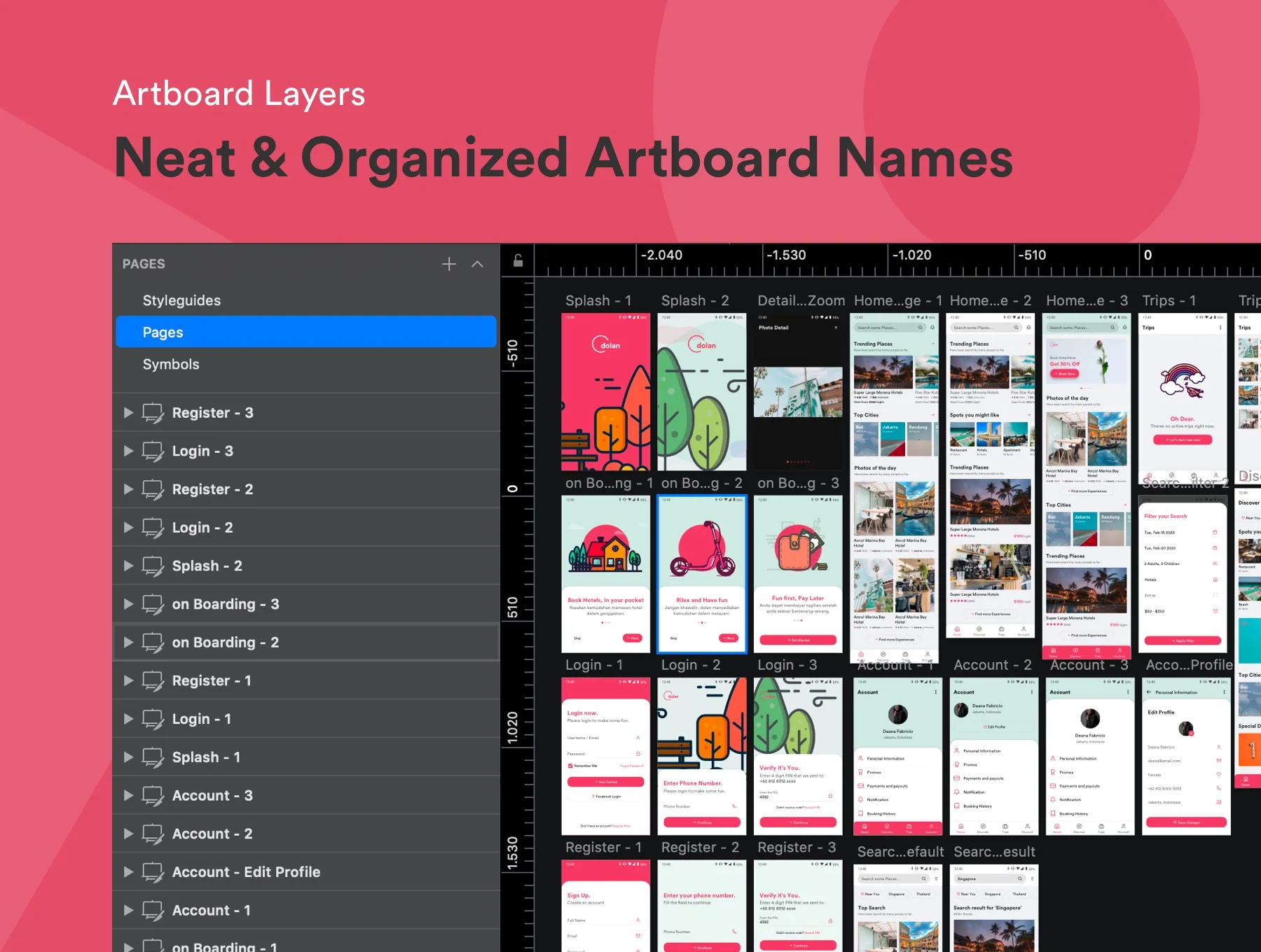 Travel Apps UI Kits 5