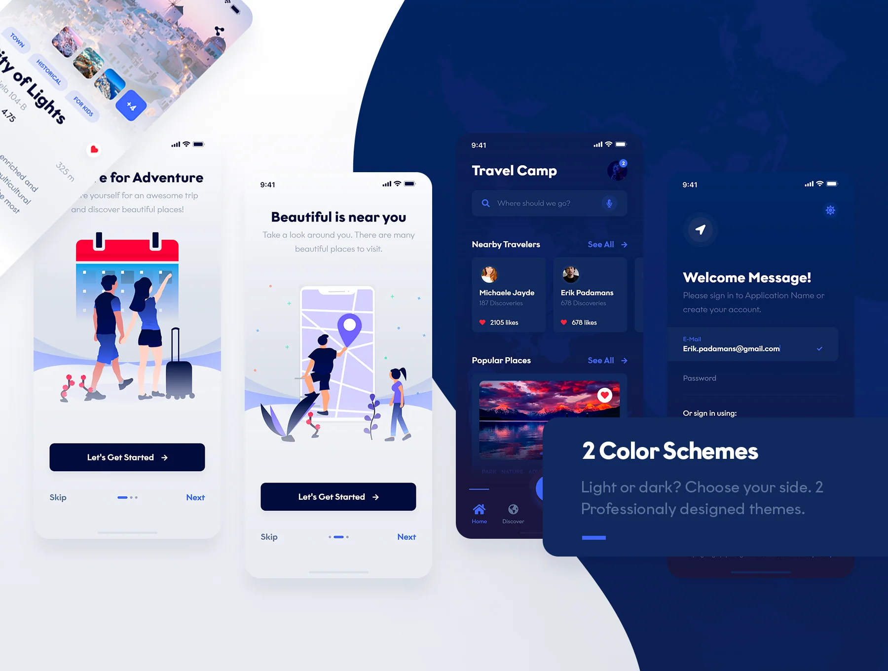 Travel & Discovery UI Kit 3