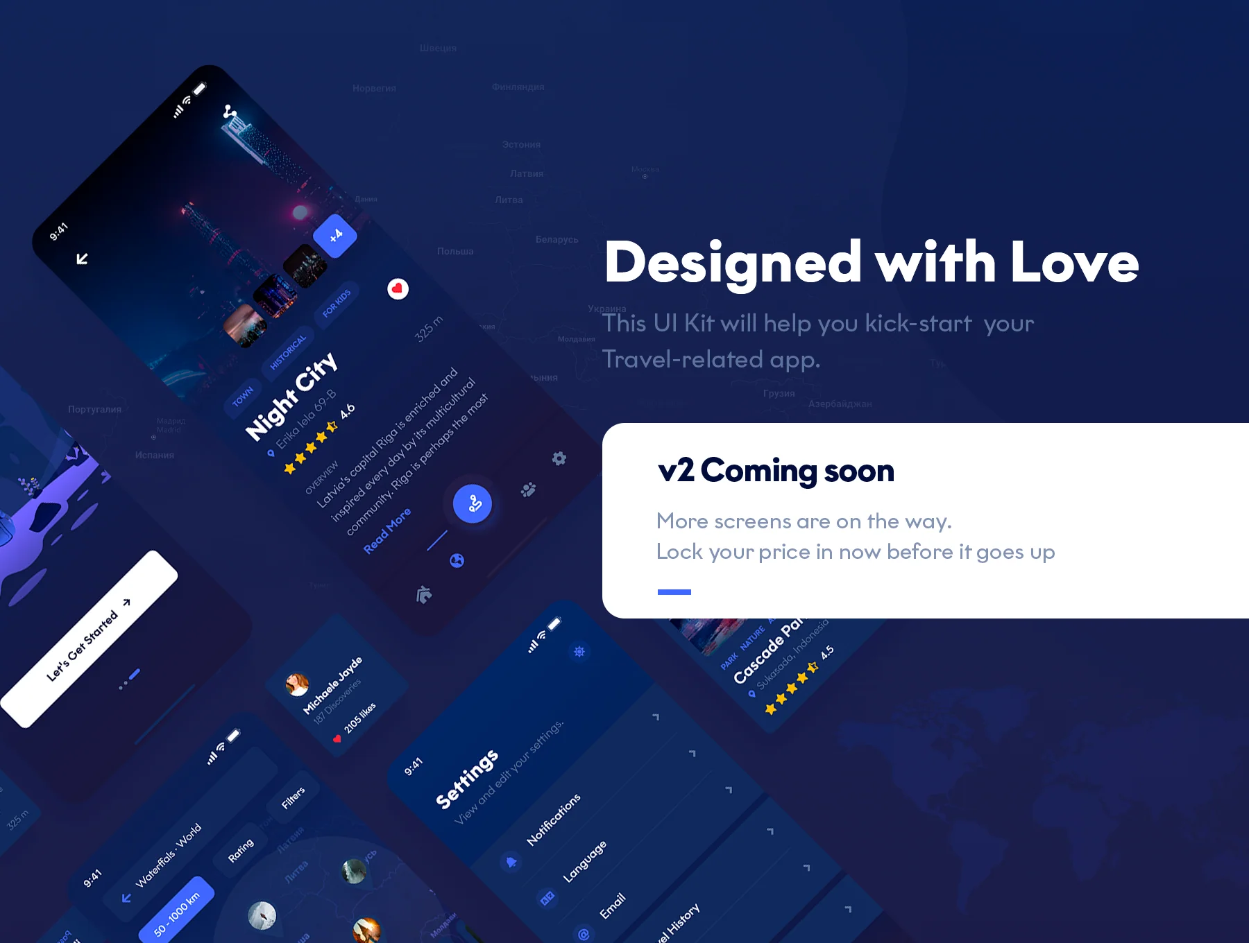 Travel & Discovery UI Kit 5