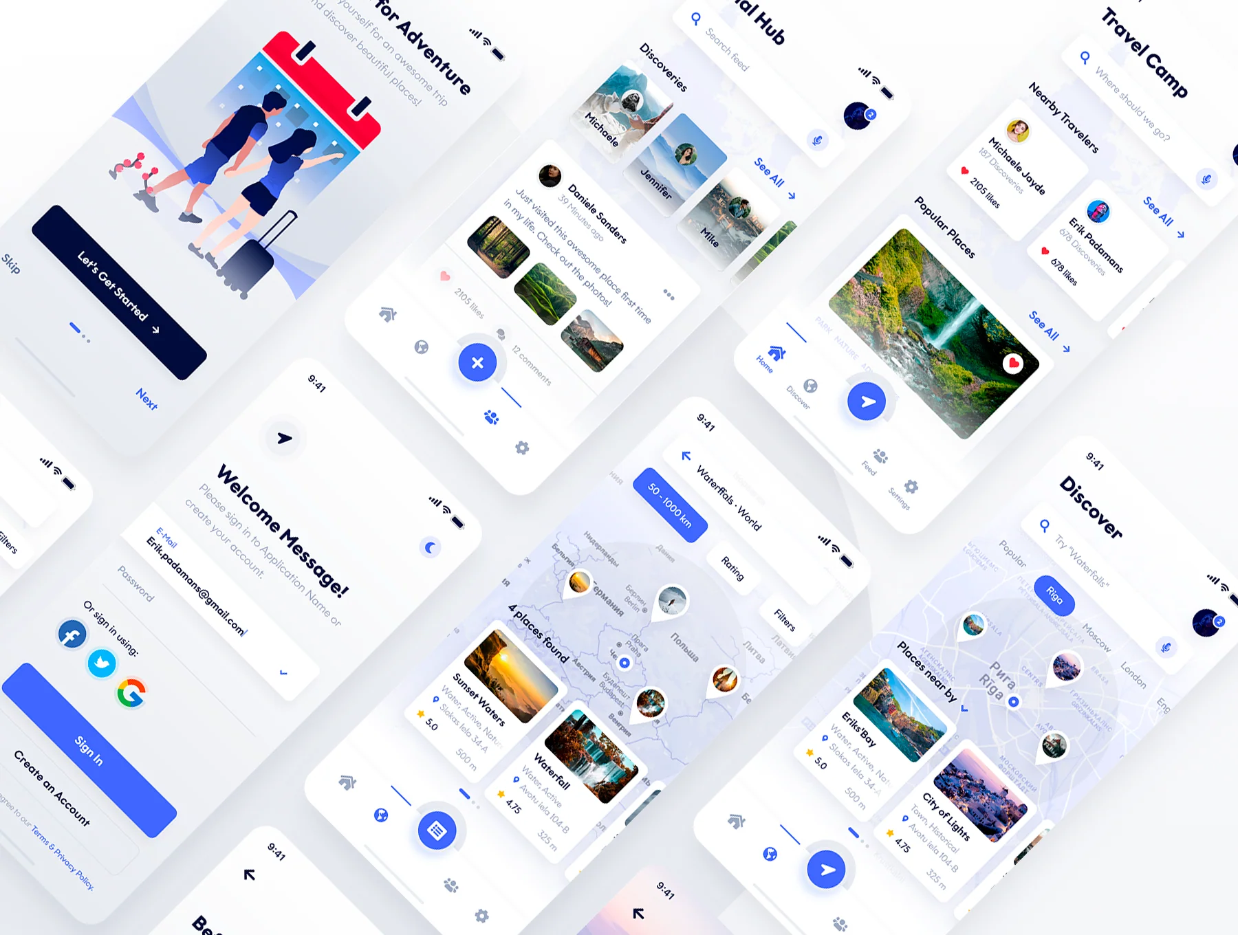 Travel & Discovery UI Kit 6