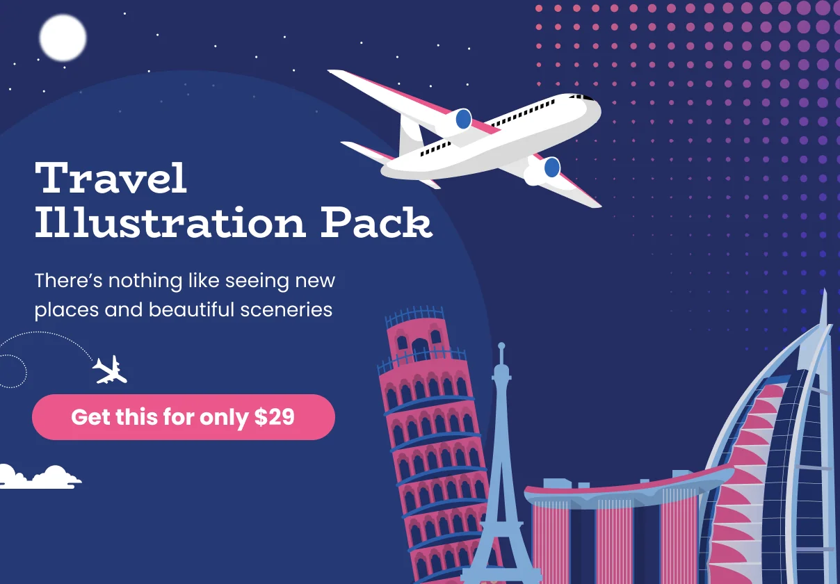 Travel Illustration Pack