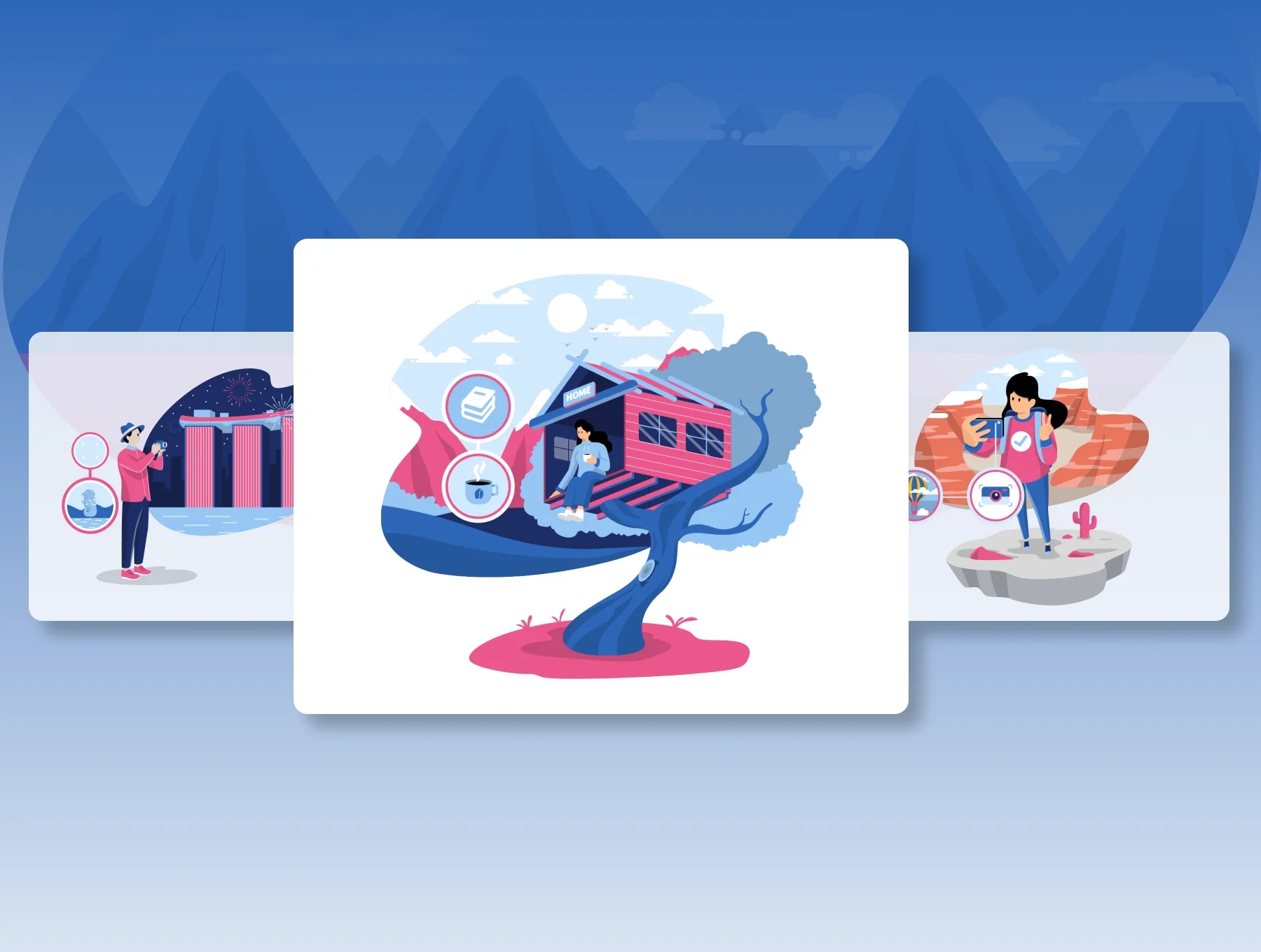 Travel Illustration Pack 4