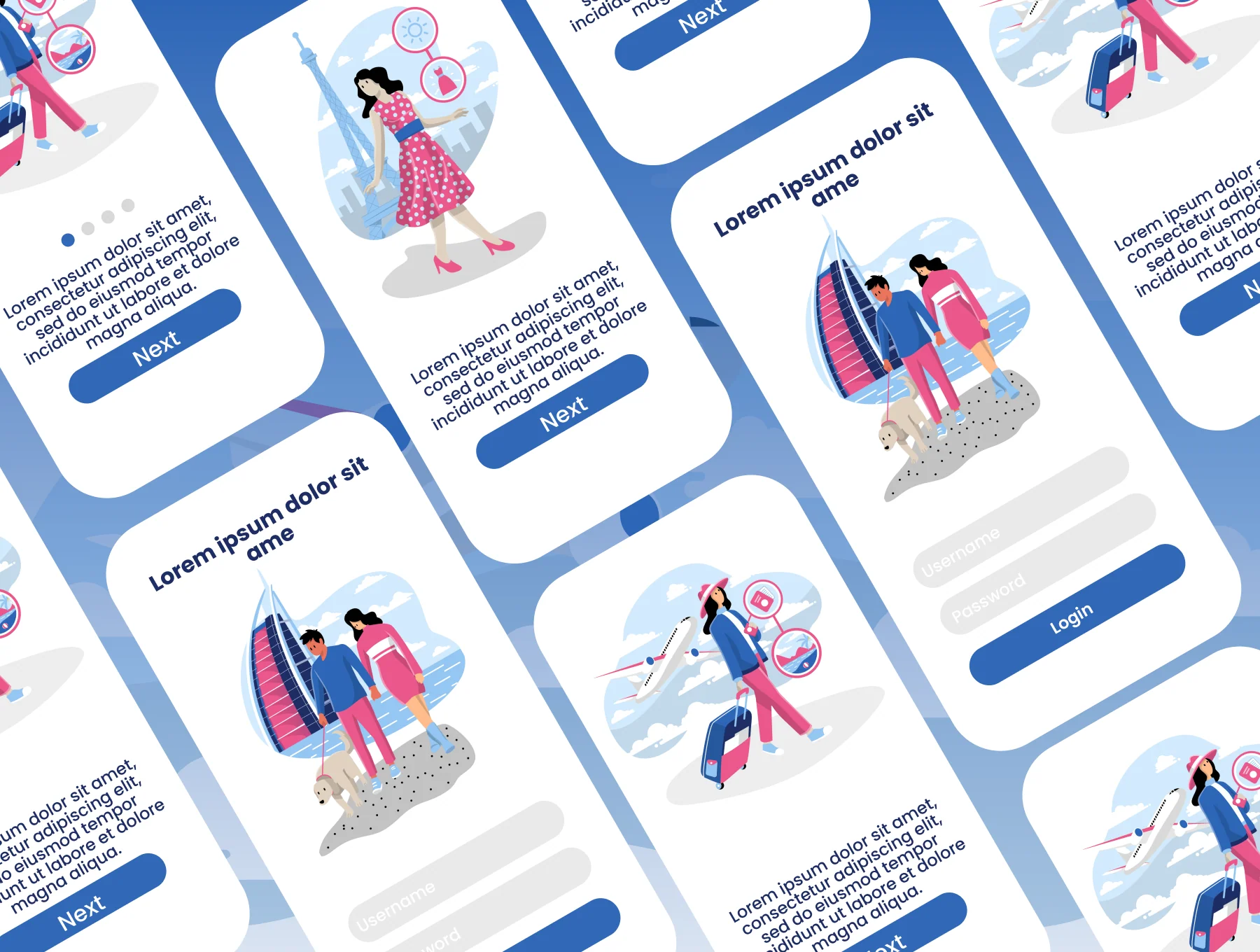 Travel Illustration Pack 6
