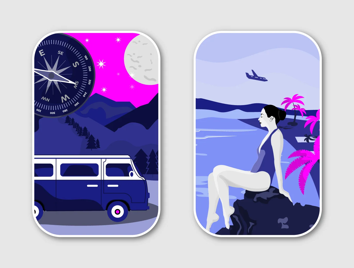 Travel Mini Illustrations 5