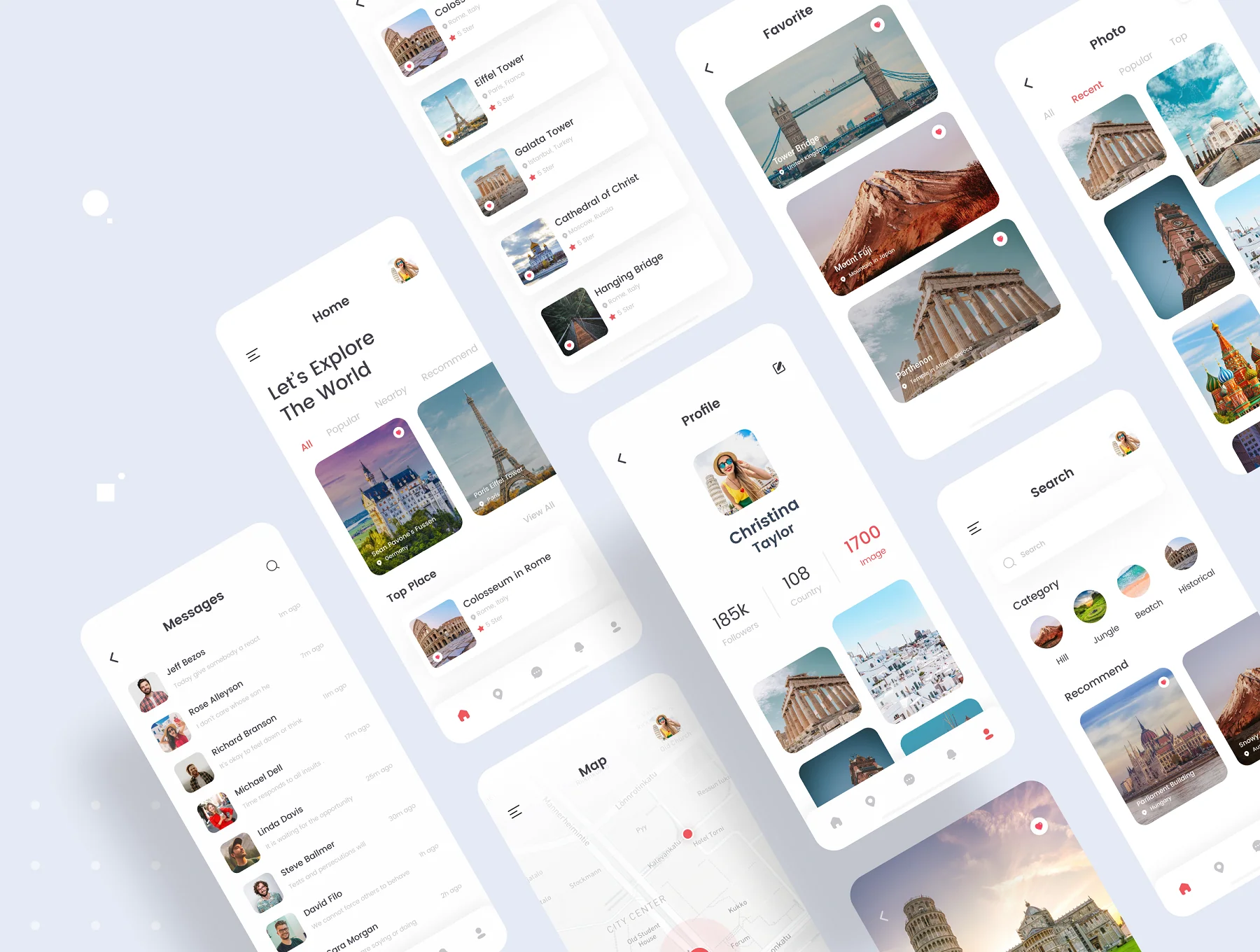 Travel Mobile App UI Kit 9