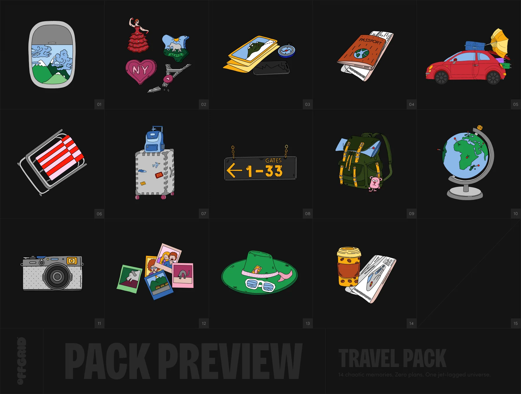 Travel Pack 3