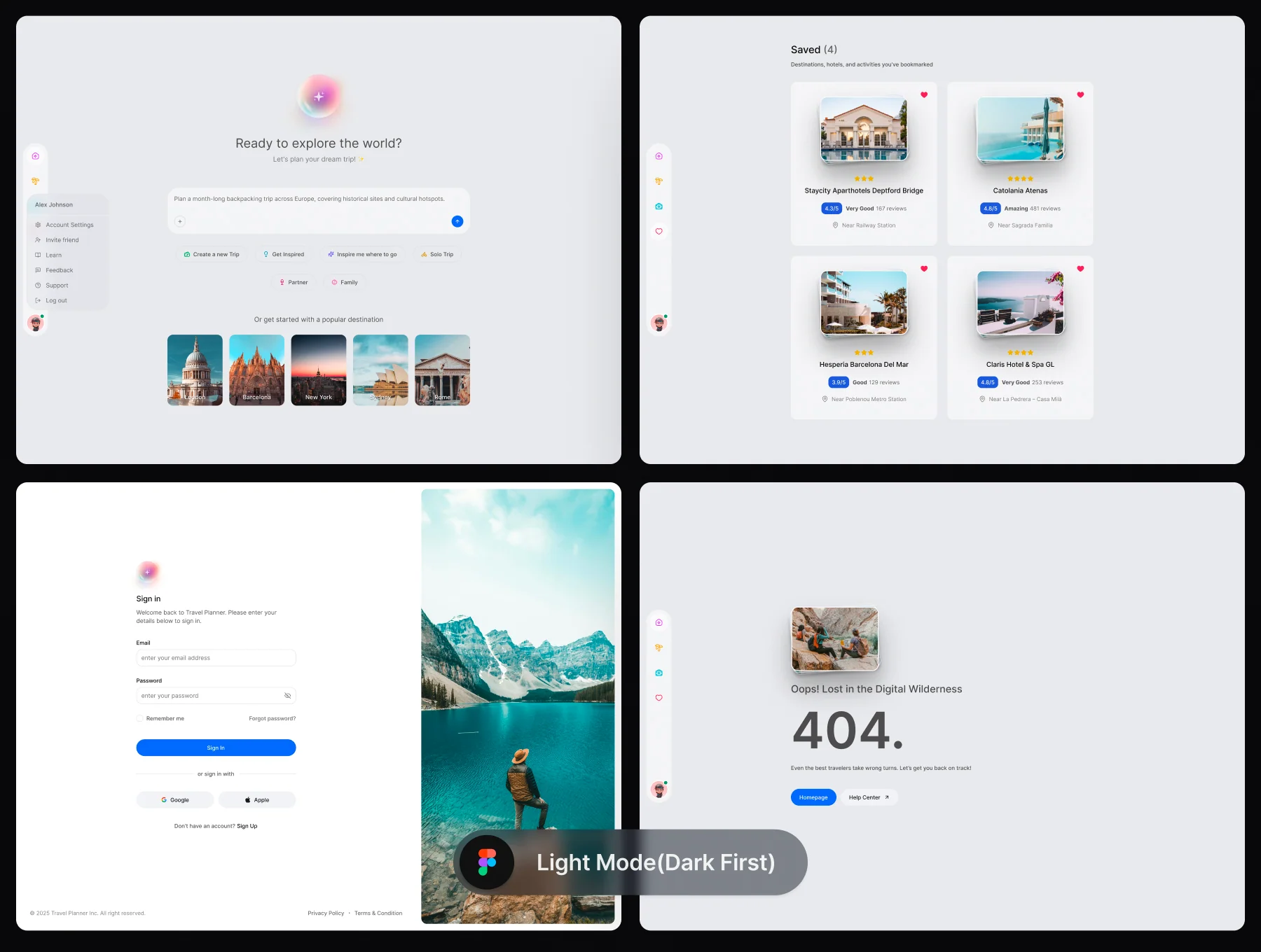 Ai-Powered Travel Planner - Web & Mobile UI Kit.v1.0 4