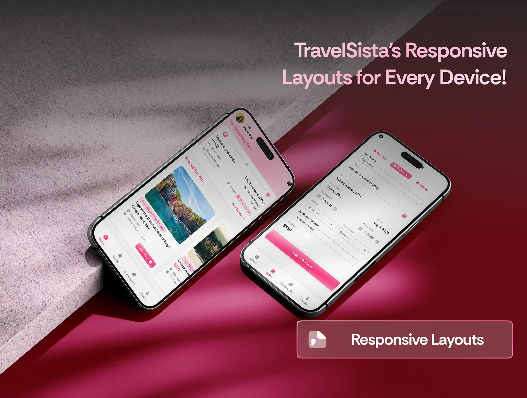 Travel Sista - Travel App UI Kits 6