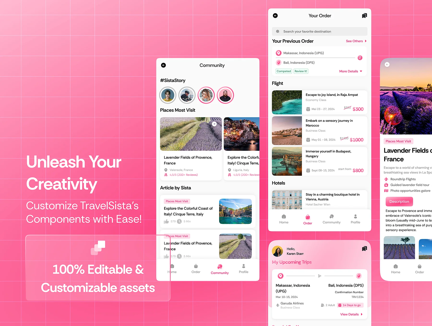 Travel Sista - Travel App UI Kits 7