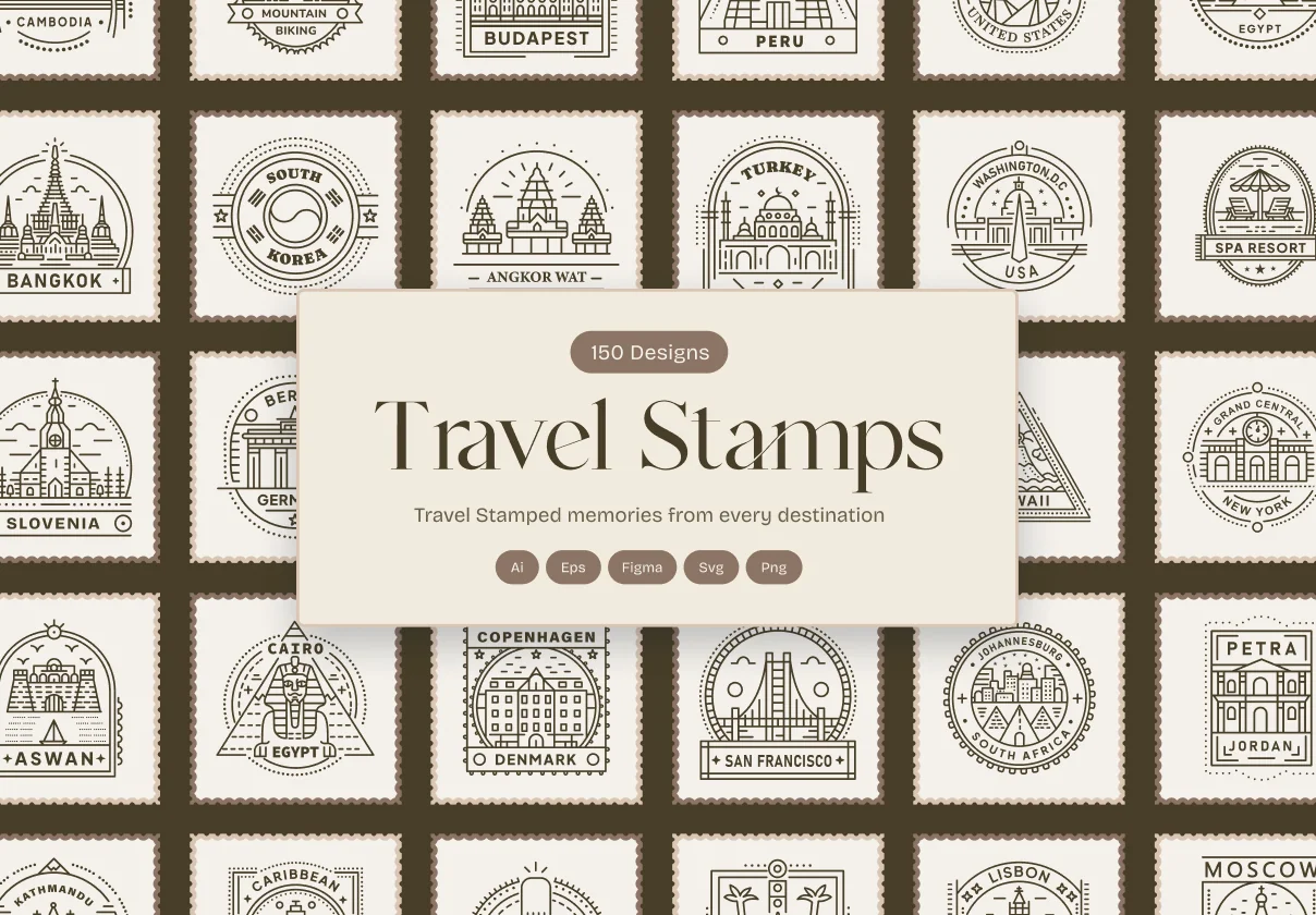 Travel Stamps